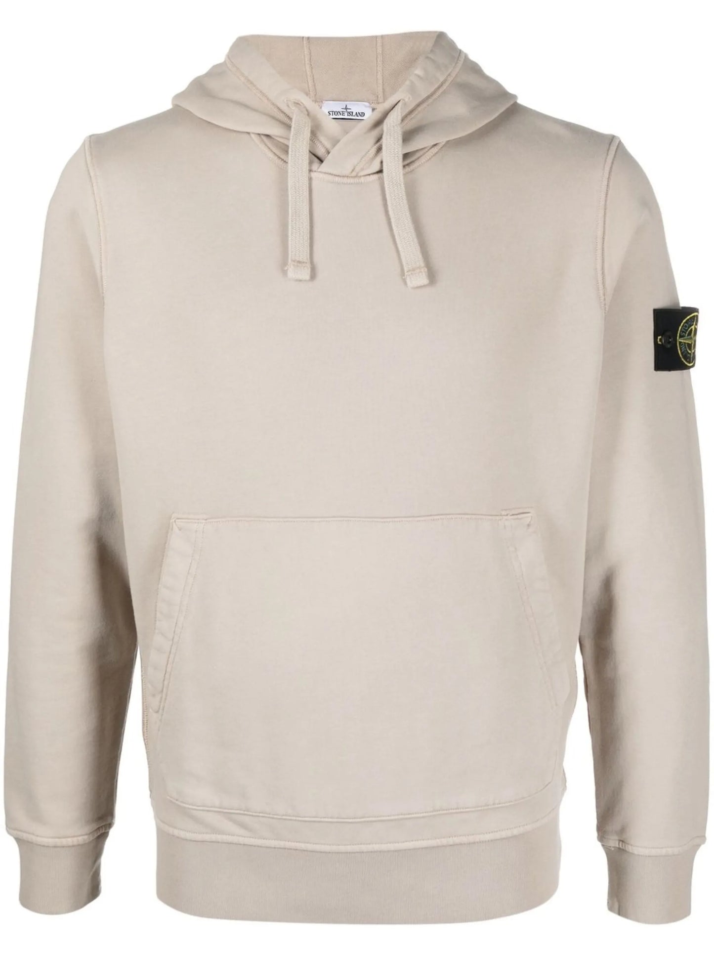 Compass-logo cotton hoodie