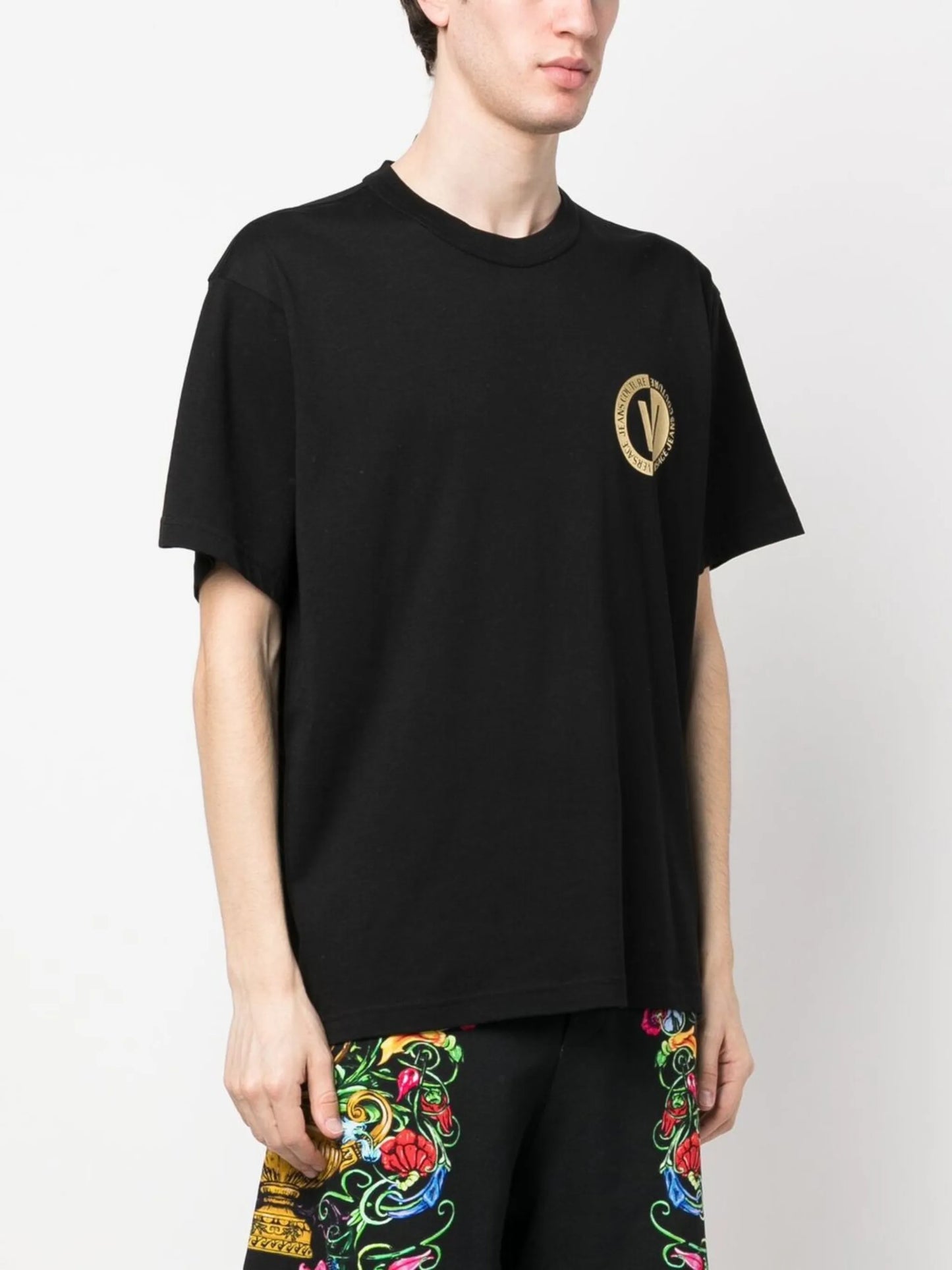 logo-print cotton T-shirt