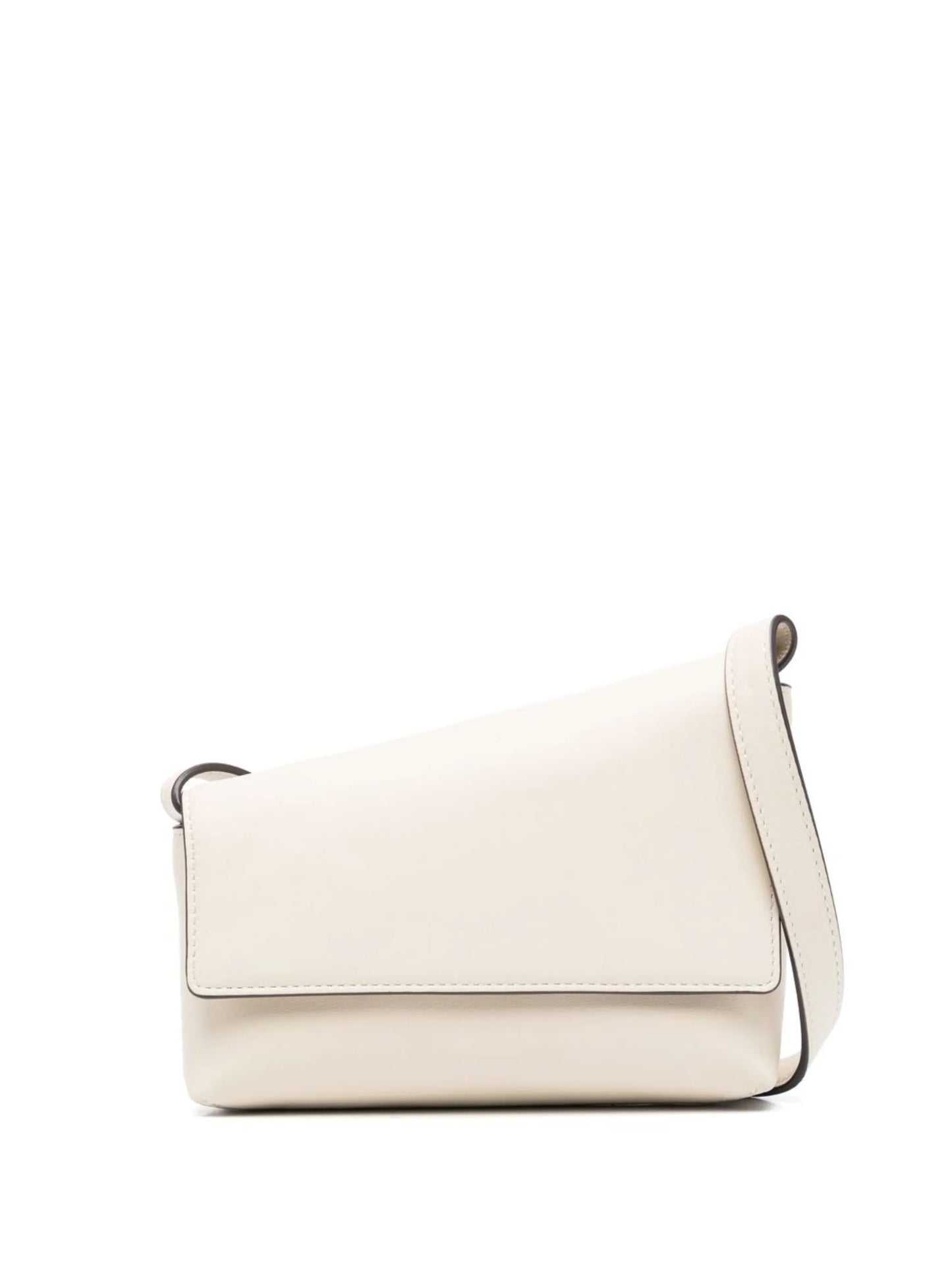 logo-detail leather crossbody bag