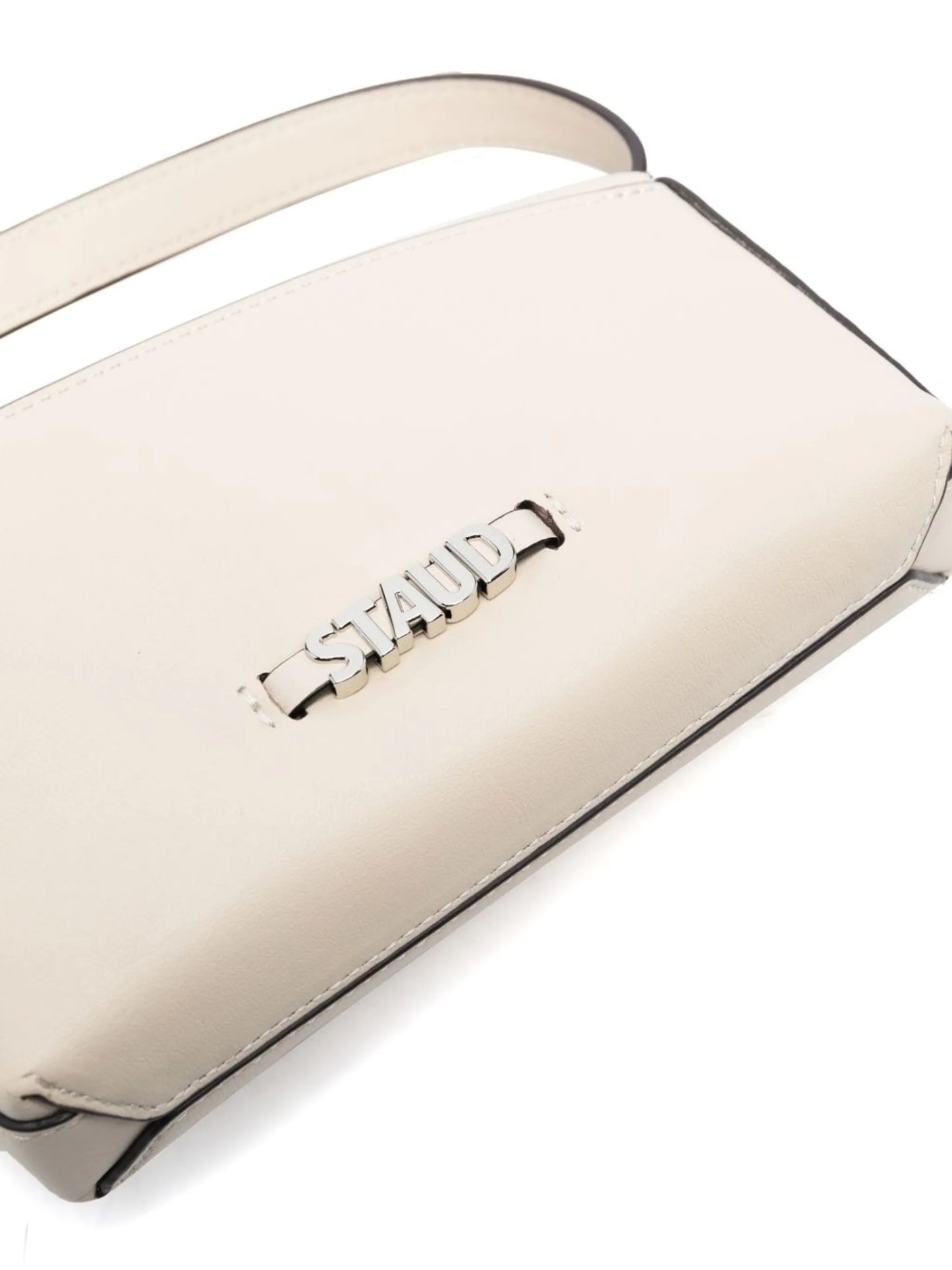 logo-detail leather crossbody bag