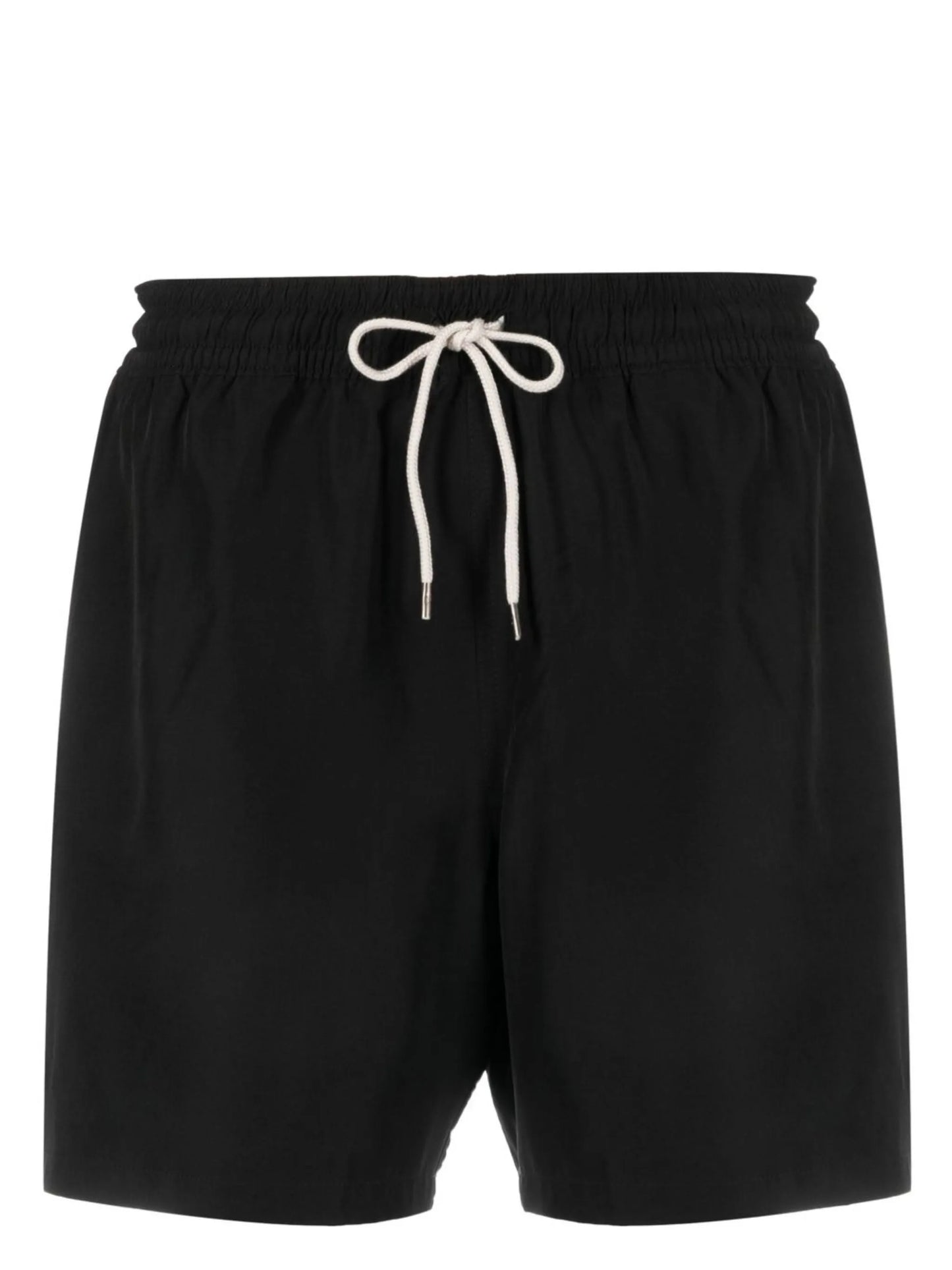 drawstring-waist swim shorts