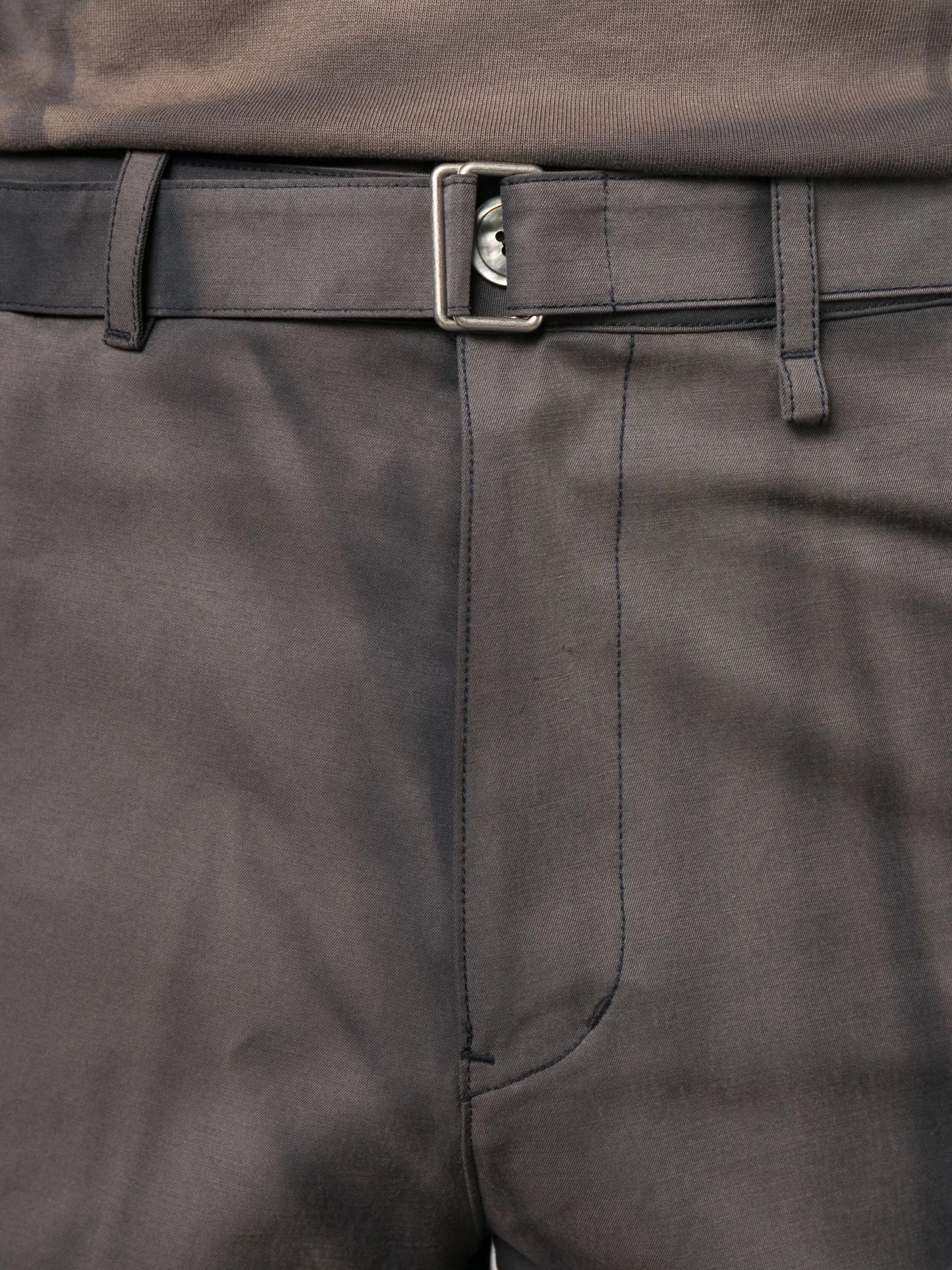 sun-bleached straight trousers
