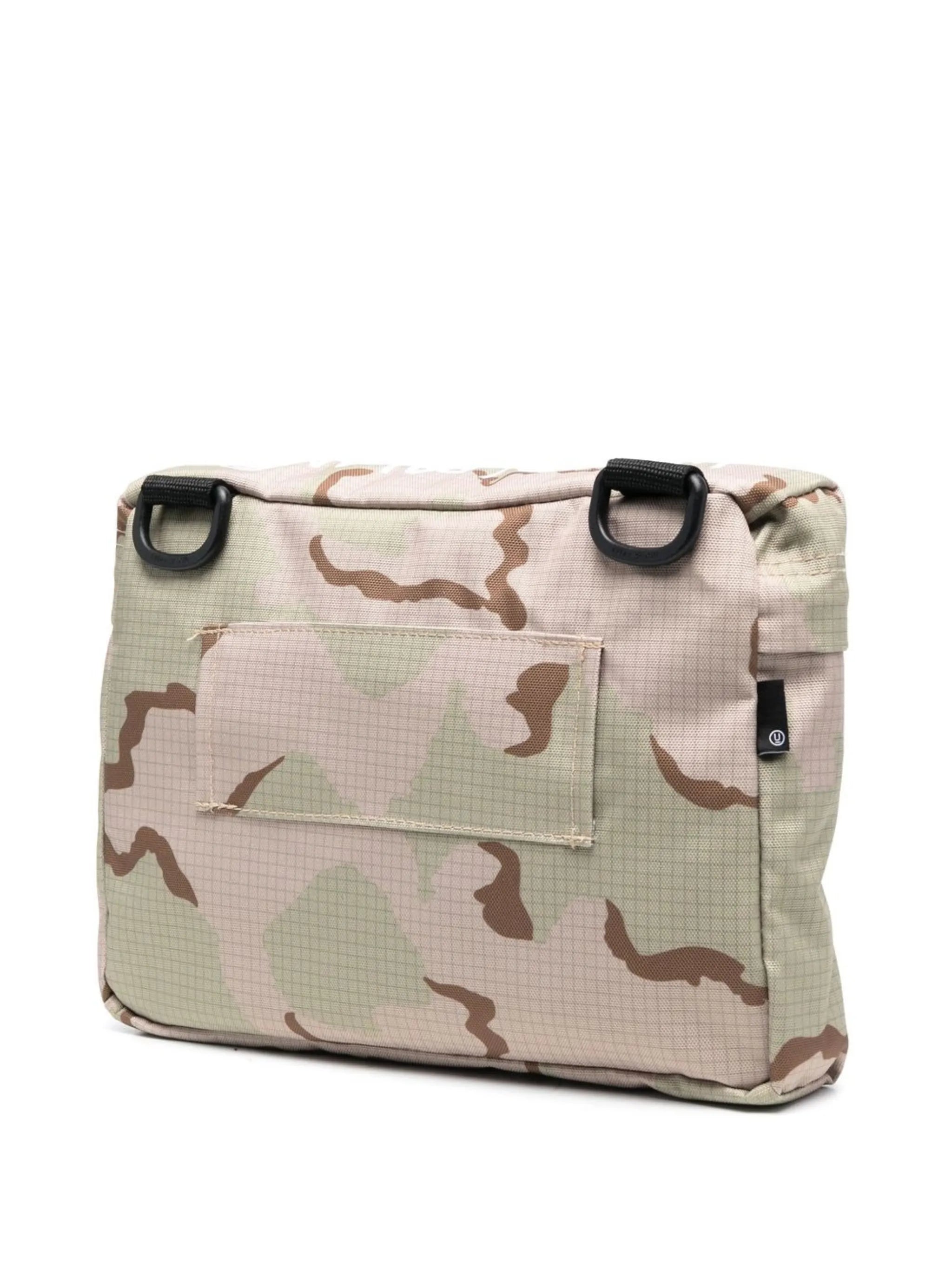 graphic-print messenger bag