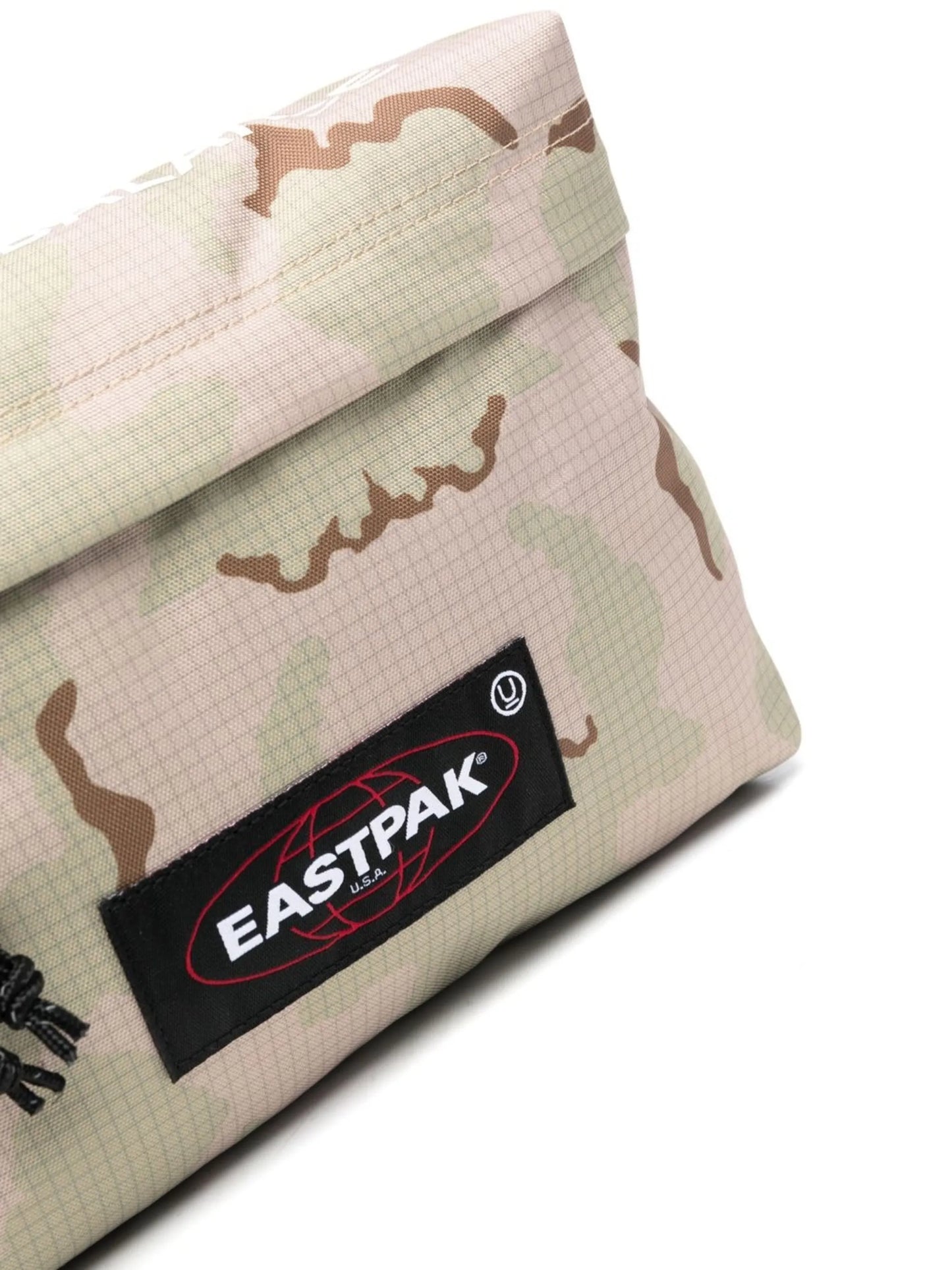 graphic-print messenger bag