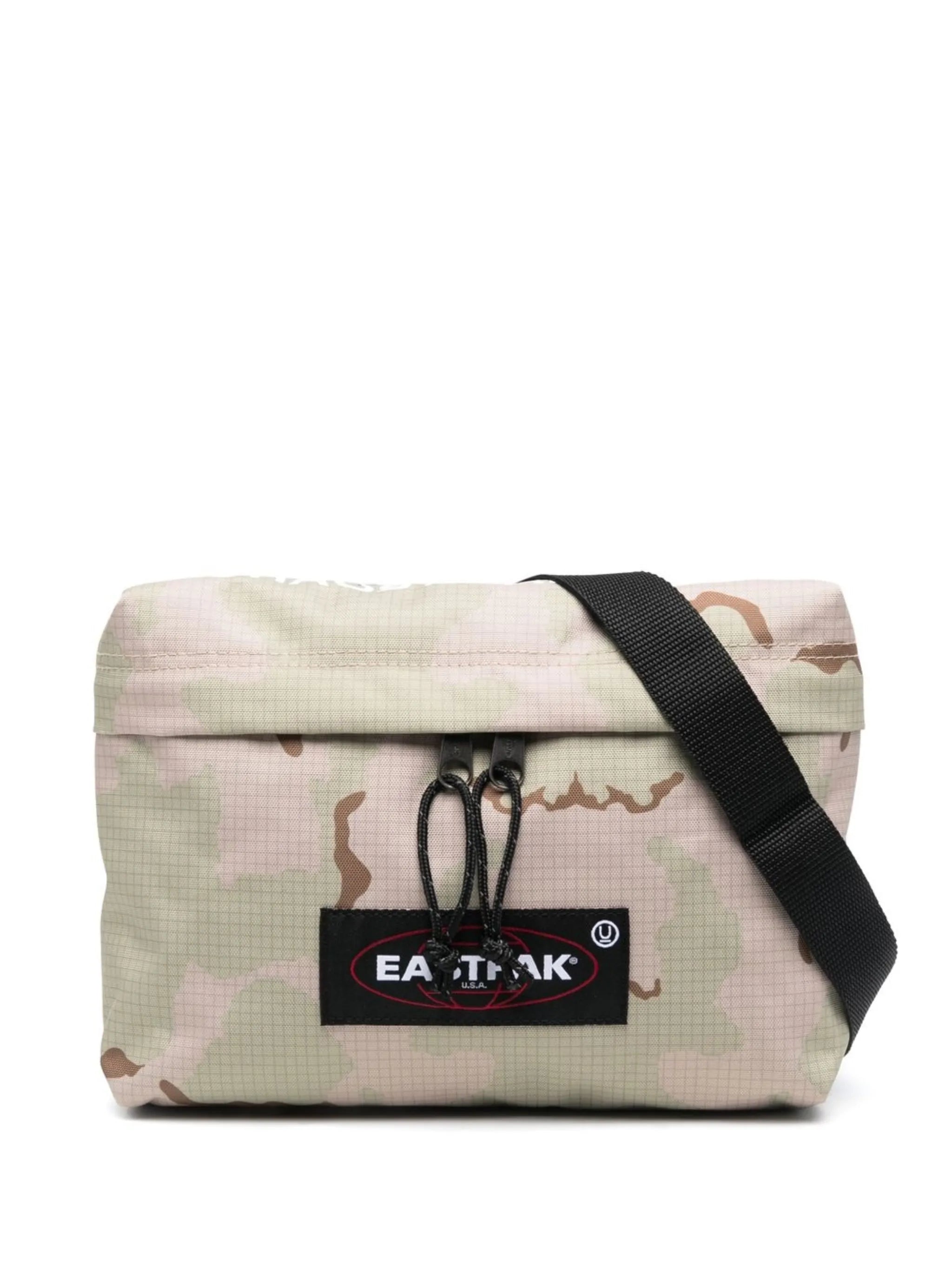 graphic-print messenger bag