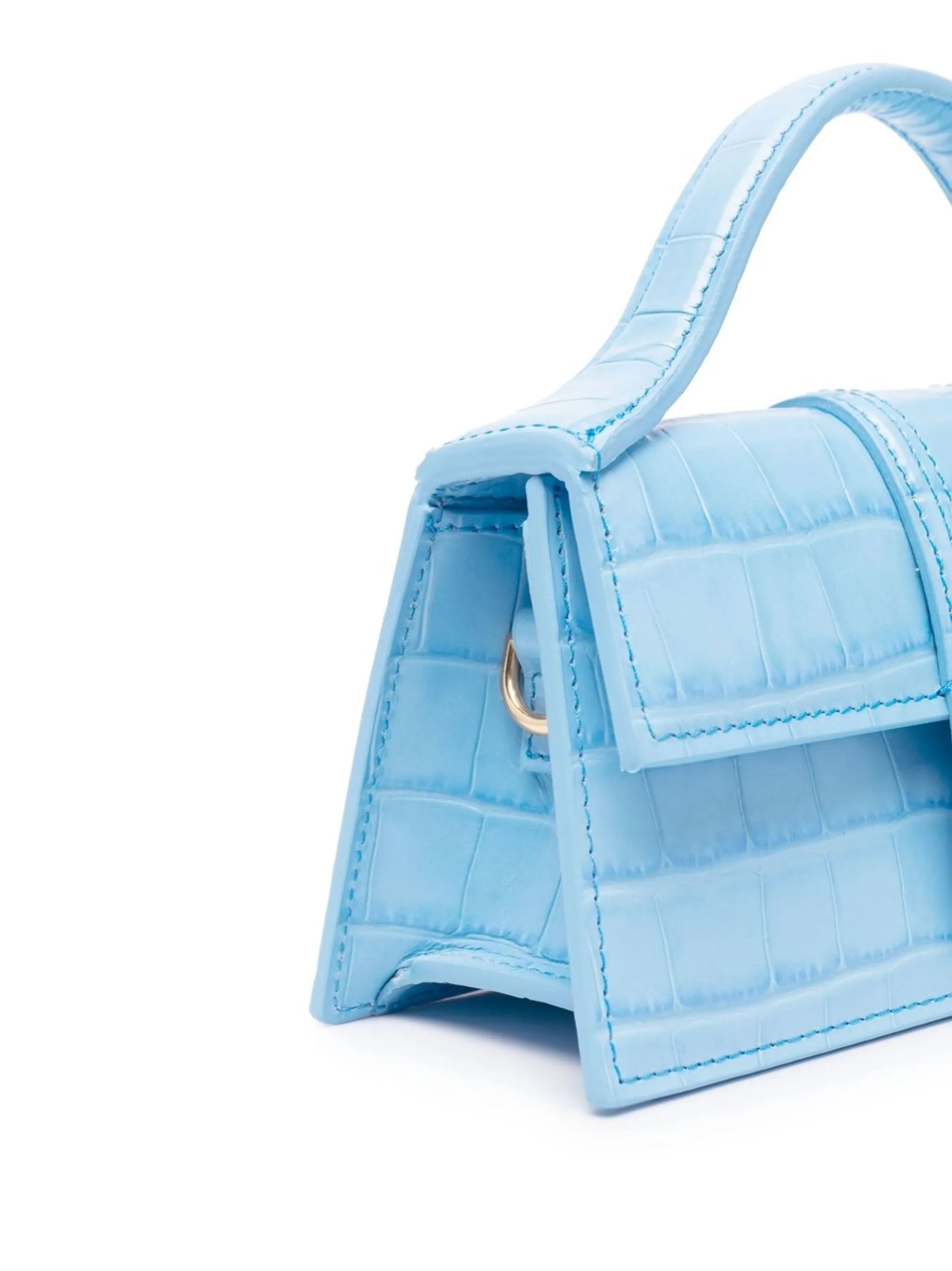 Le Bambino croc-embossed tote bag