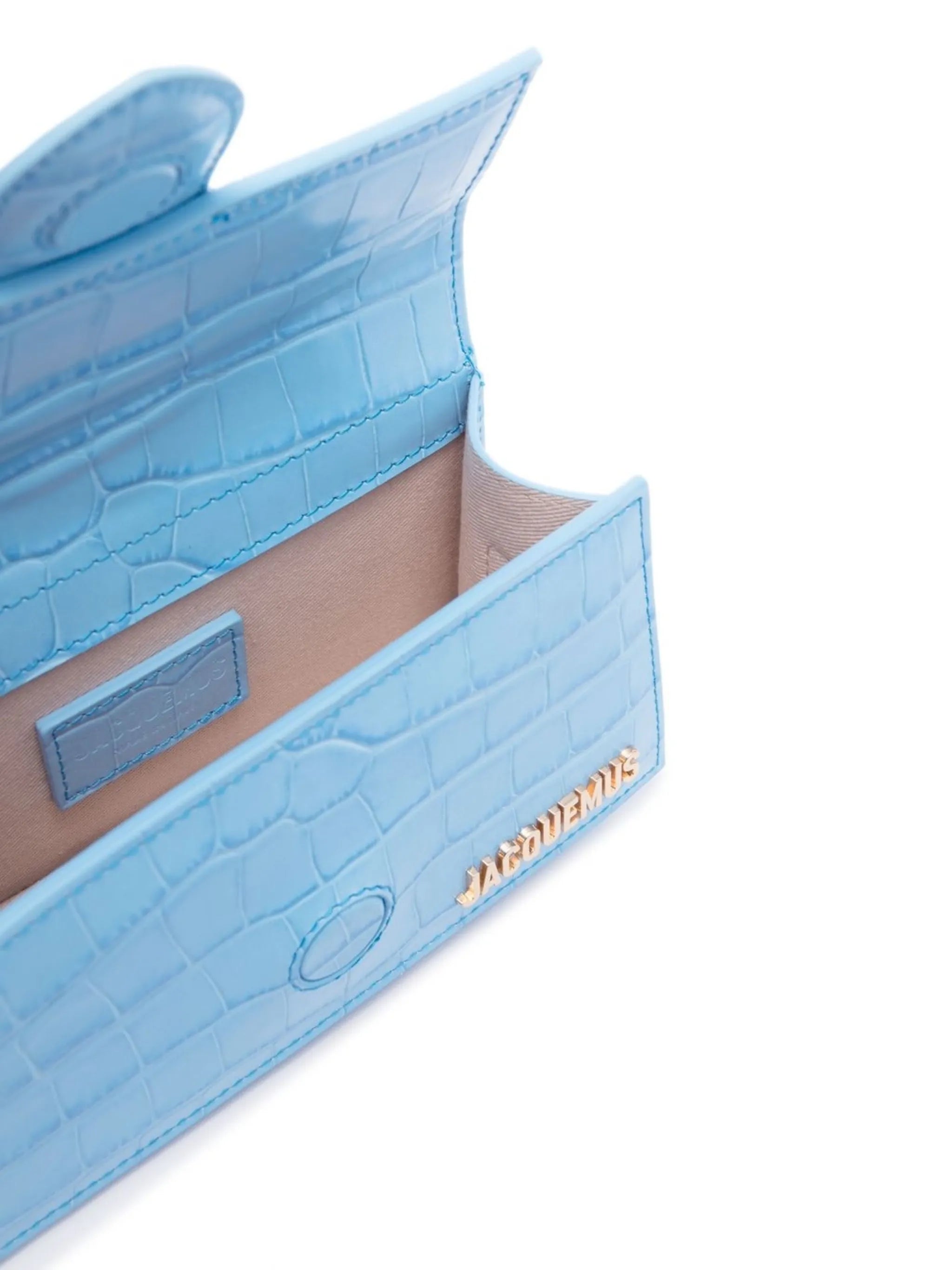 Le Bambino croc-embossed tote bag