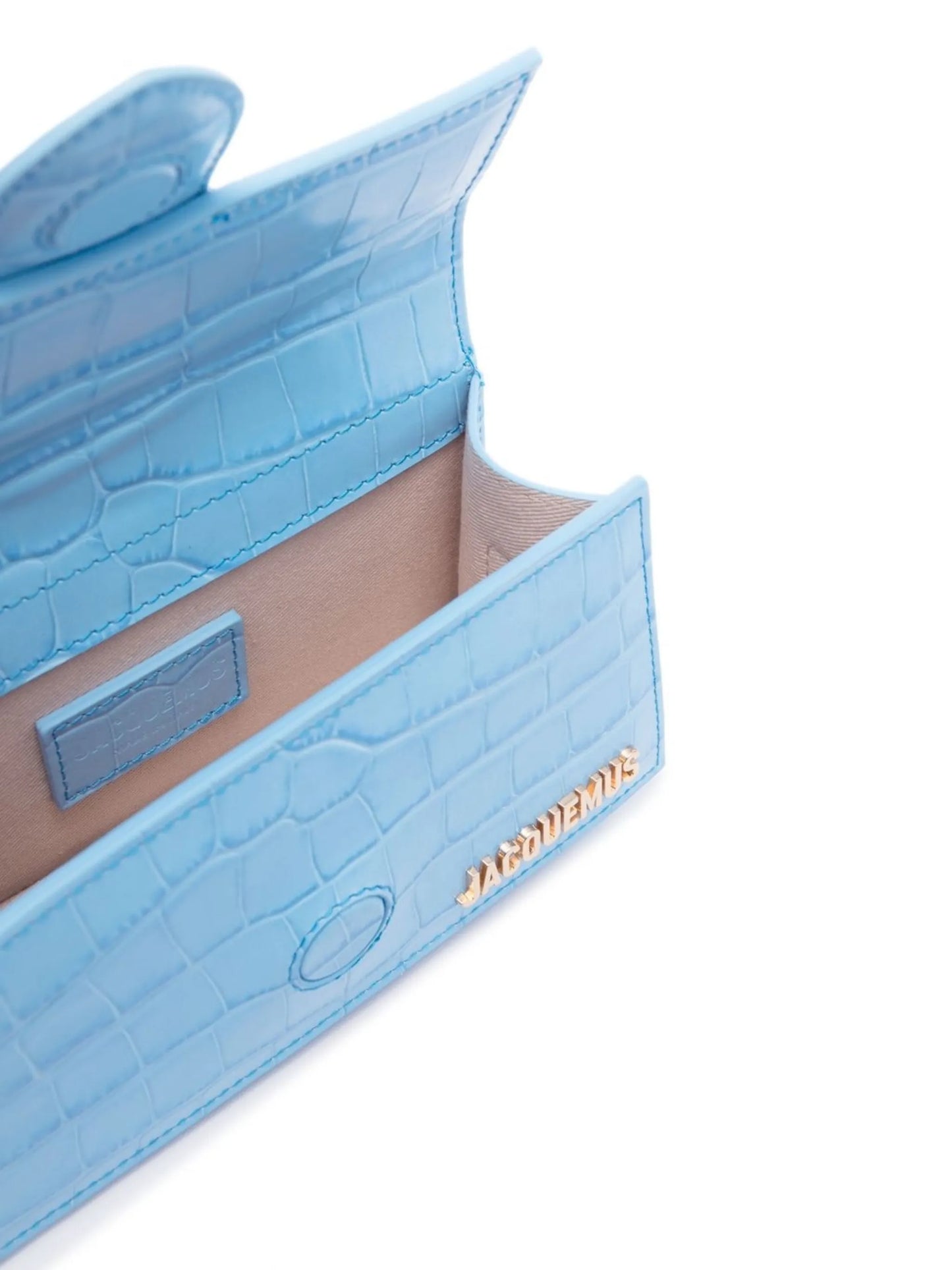 Le Bambino croc-embossed tote bag