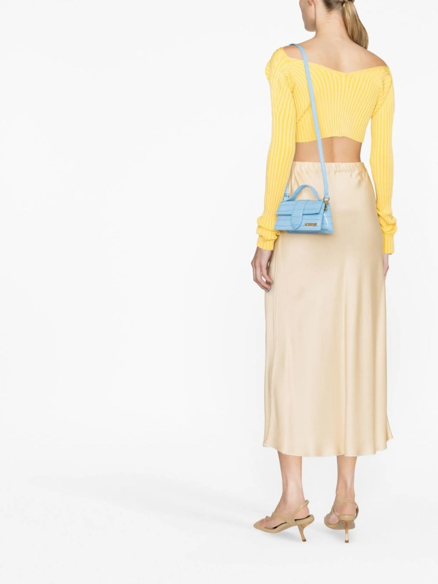 Le Bambino croc-embossed tote bag