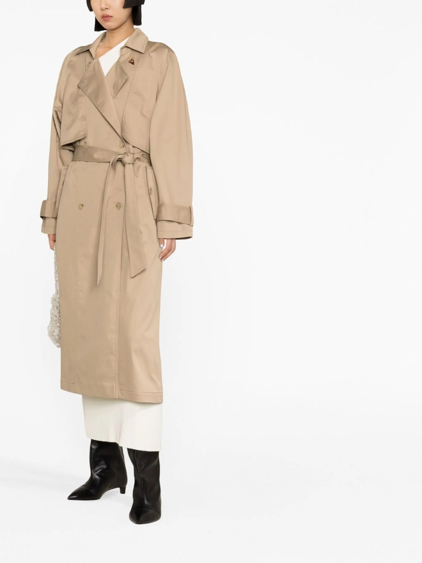 belted trench coat
