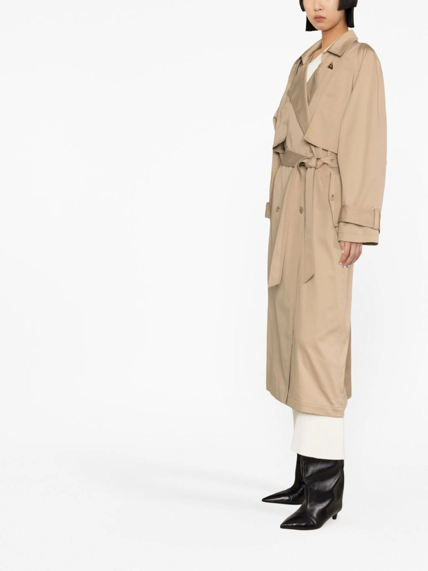 belted trench coat
