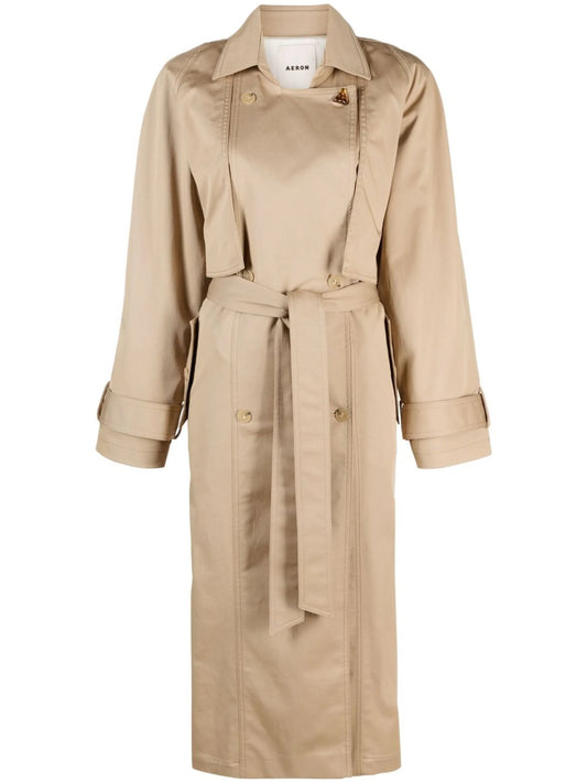 belted trench coat