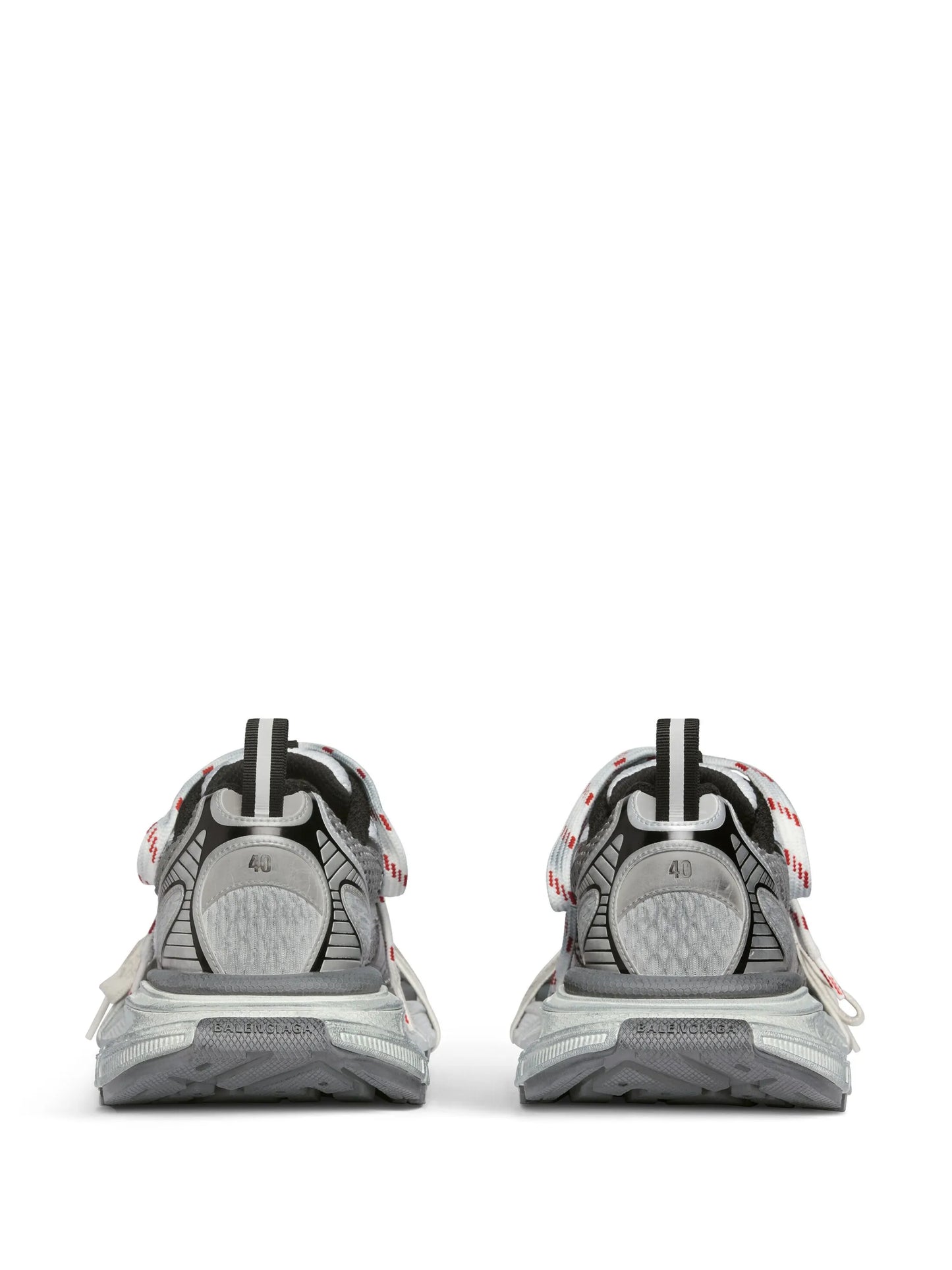 3XL panelled lace-up sneakers