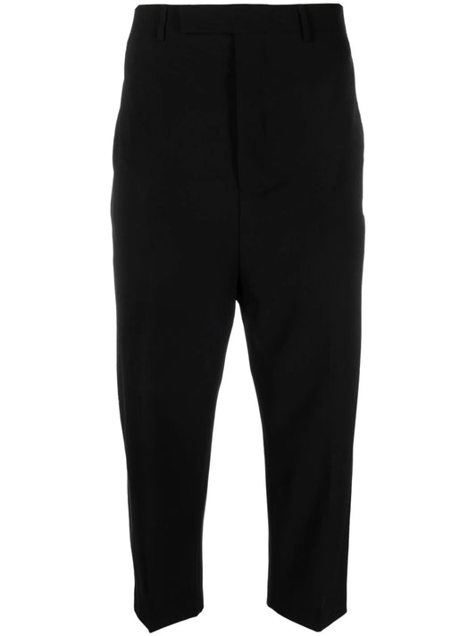 cropped tailored trousers