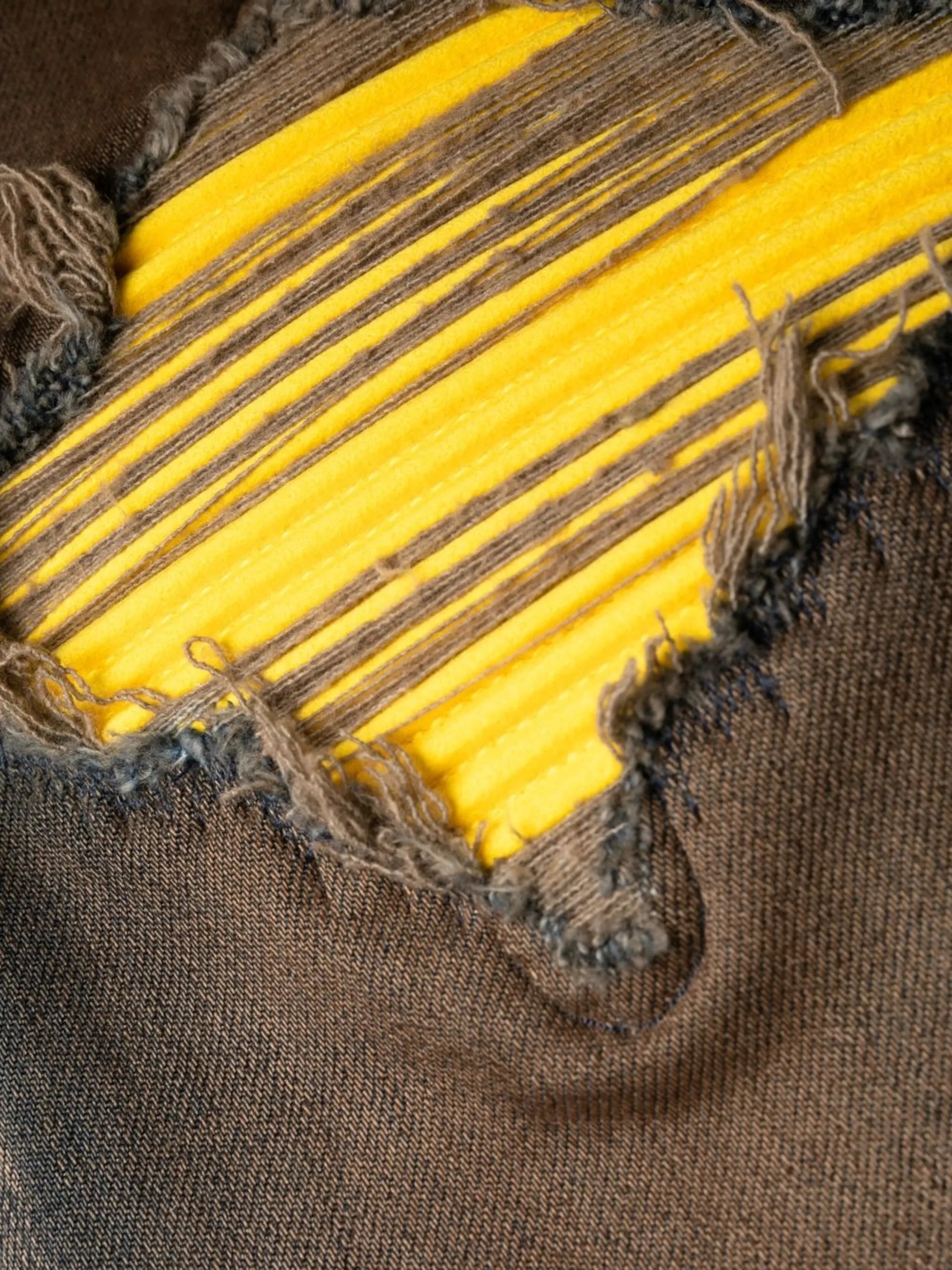 ripped-detail skinny jeans