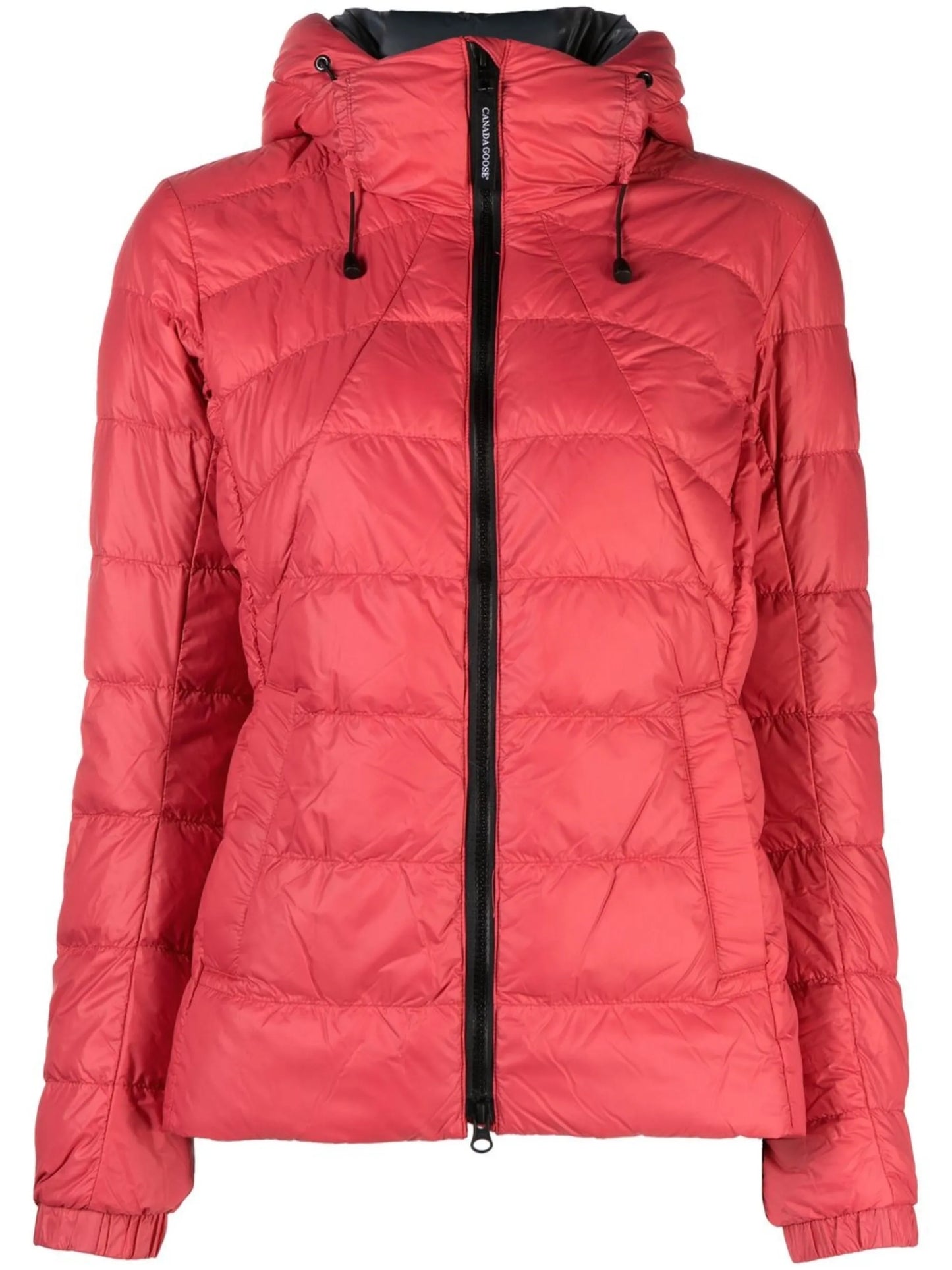 logo-patch padded down jacket