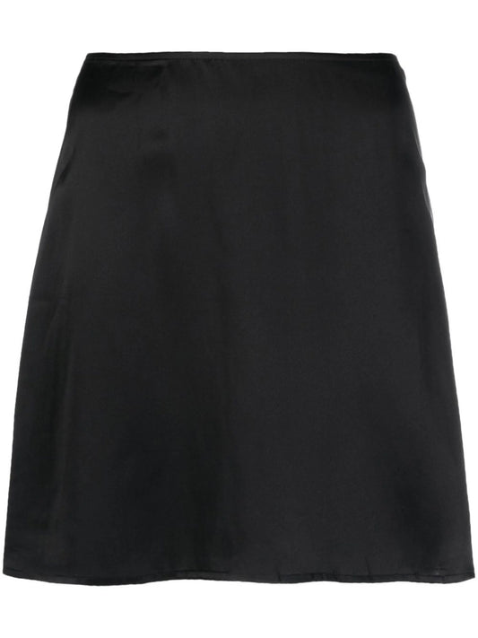 Benson silk miniskirt