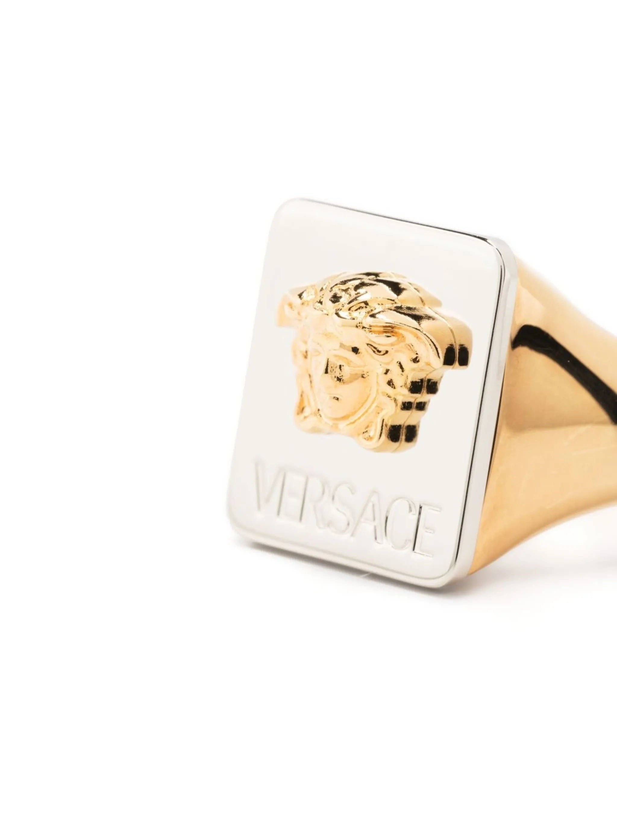 Medusa signet ring