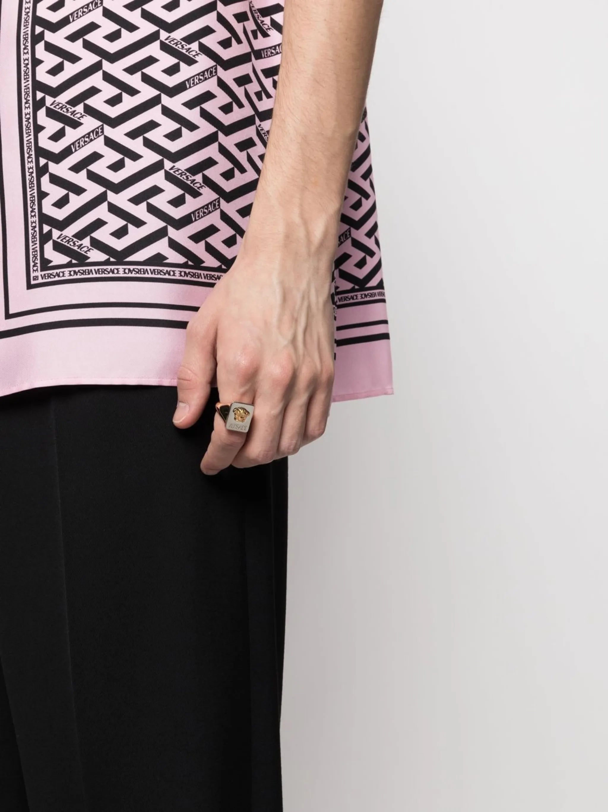 Medusa signet ring