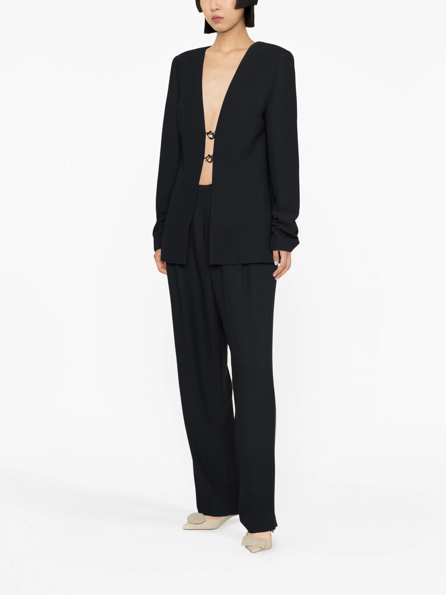 Gilles straight-leg tailored trousers
