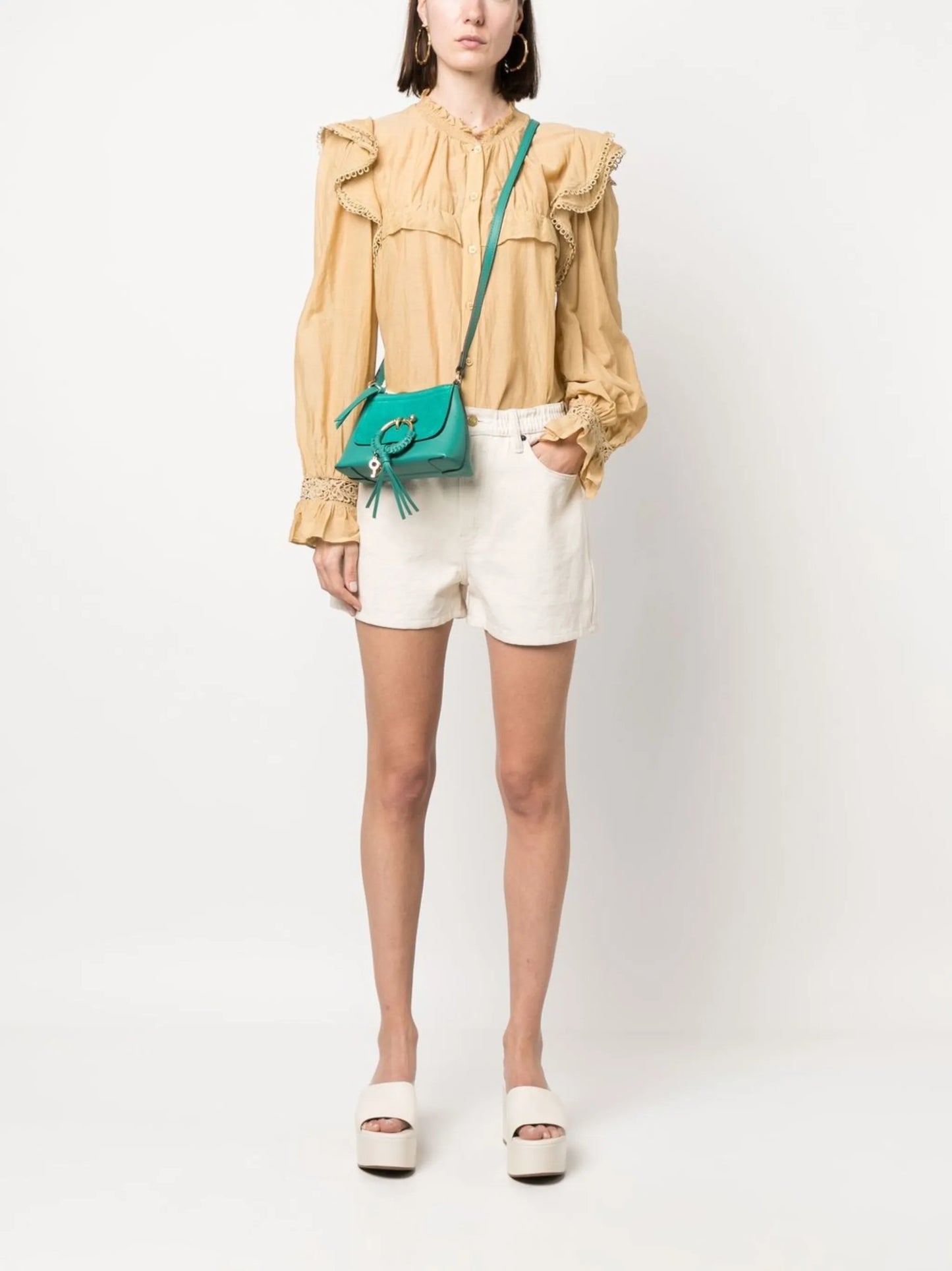 Joan leather crossbody bag