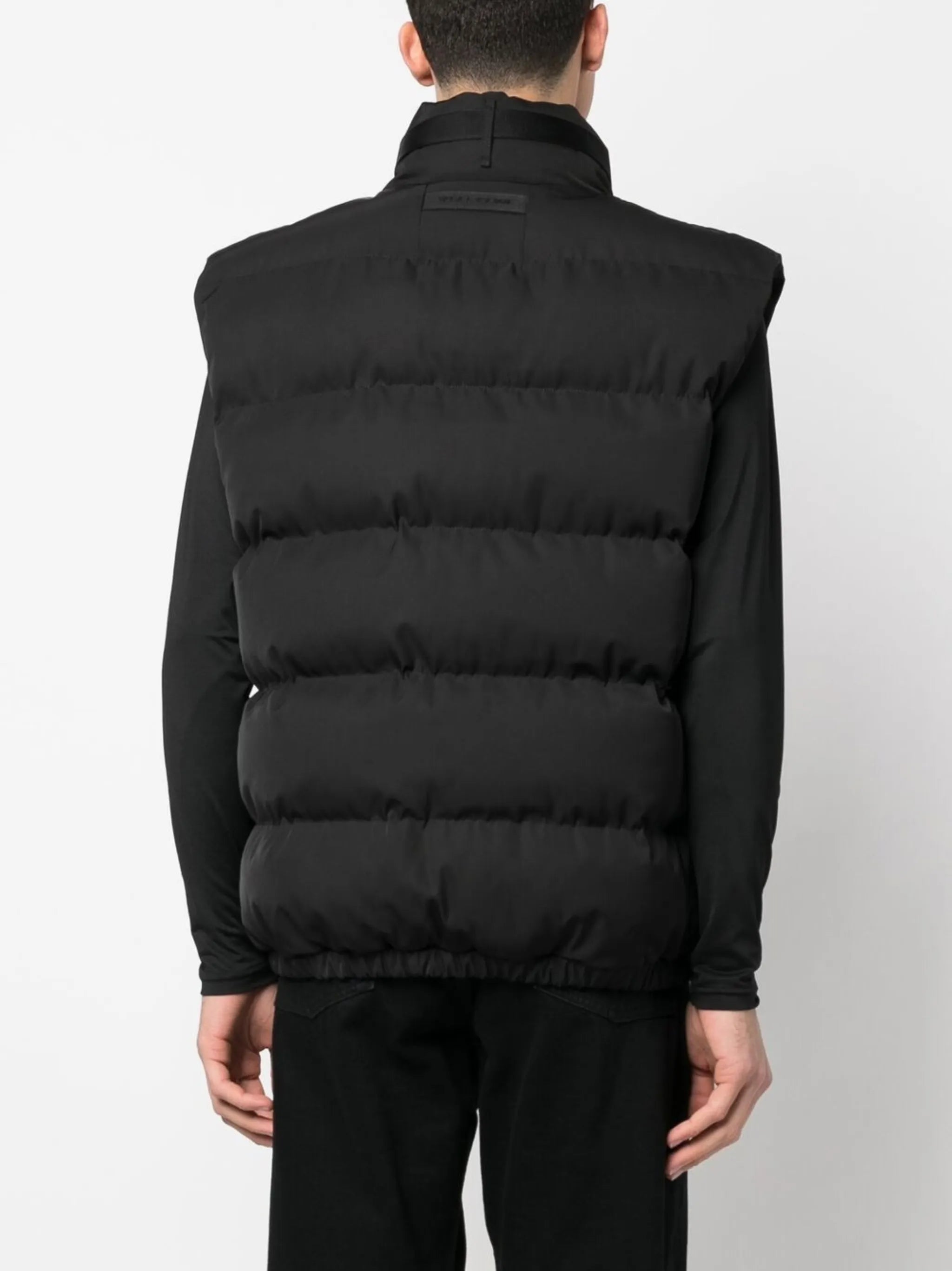 buckle-detail padded gilet