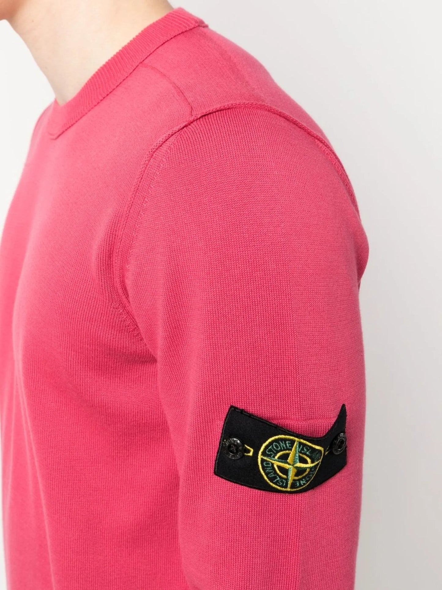 logo-print crew neck sweatshirt