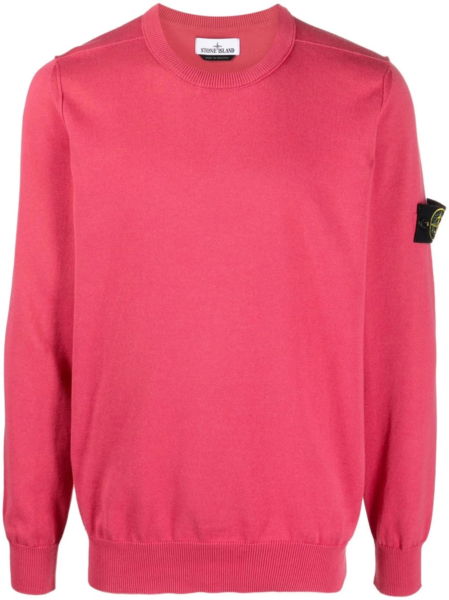 logo-print crew neck sweatshirt