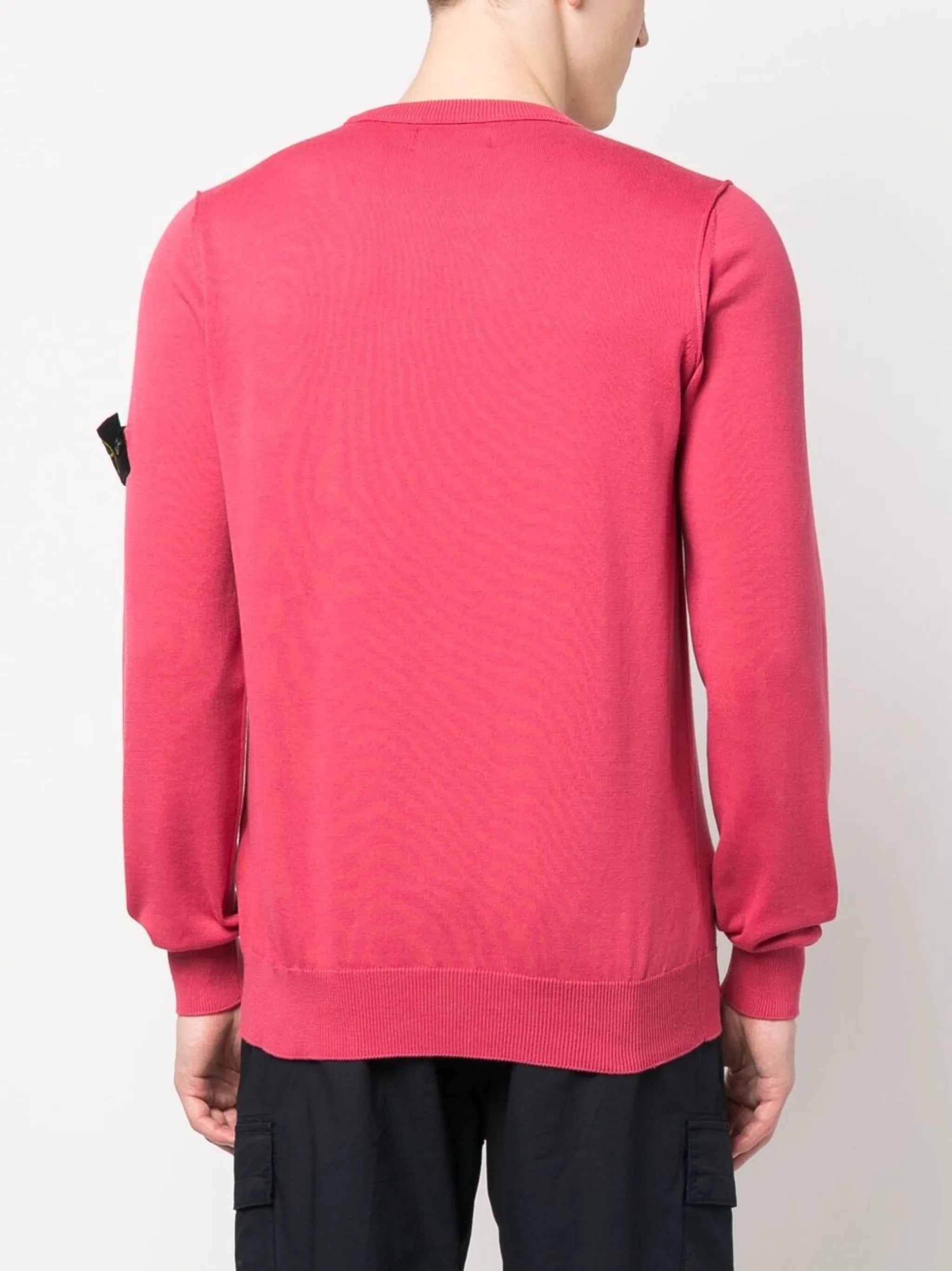 logo-print crew neck sweatshirt