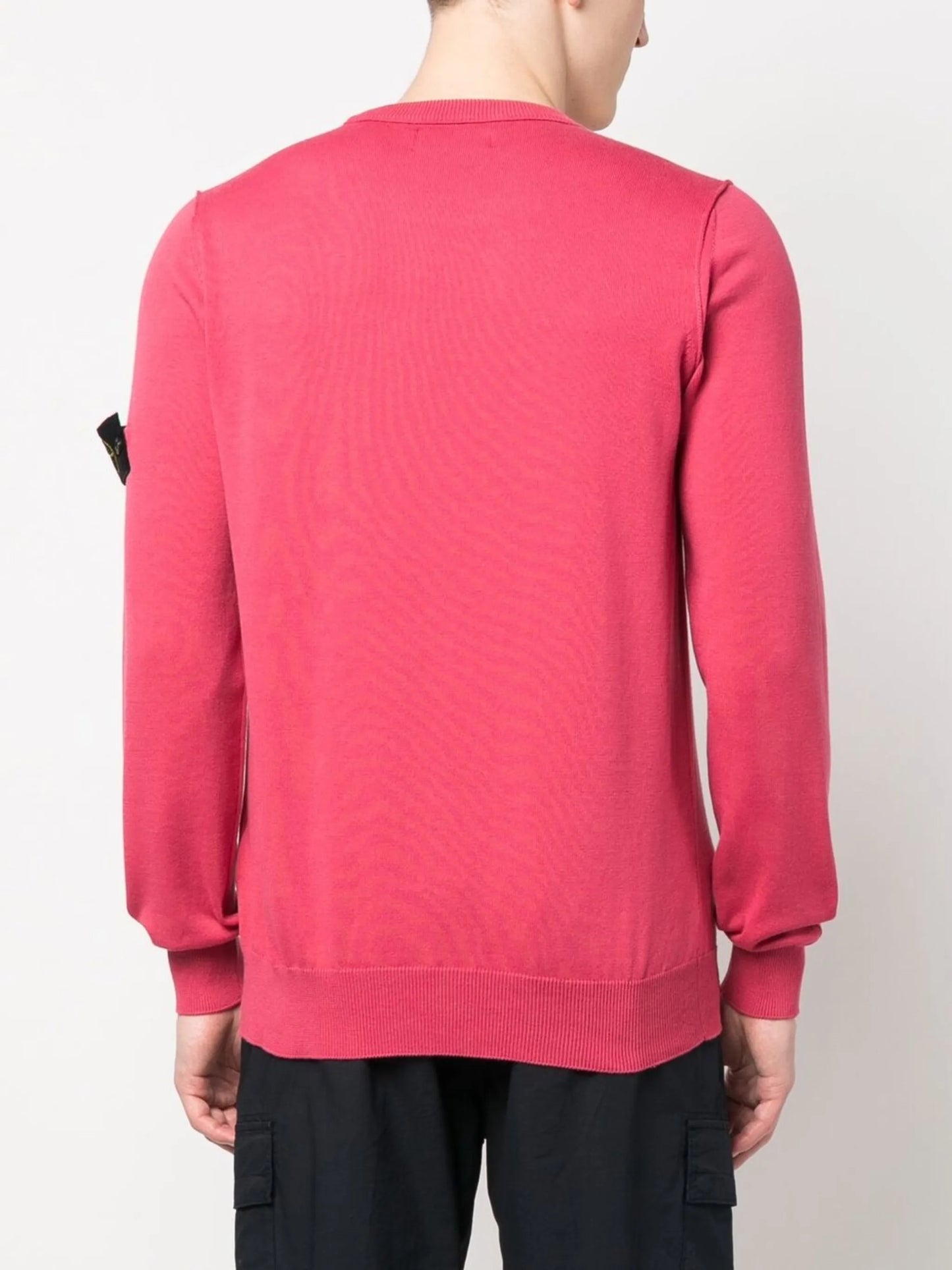 logo-print crew neck sweatshirt