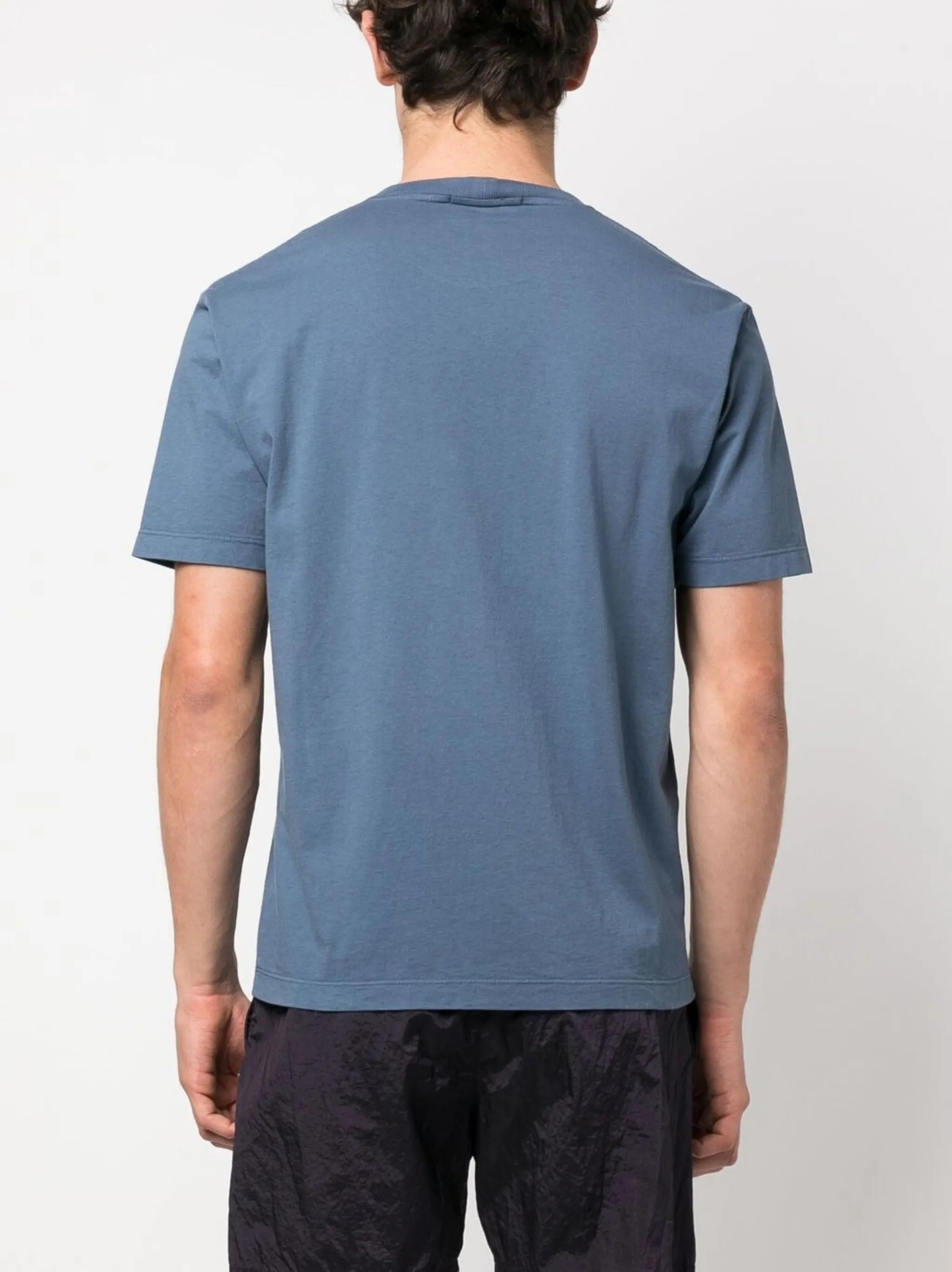 logo-embroidered short-sleeved T-shirt