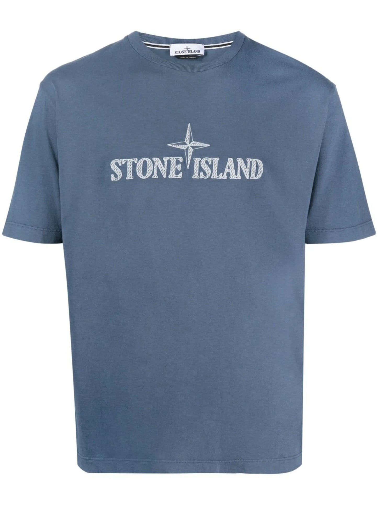 logo-embroidered short-sleeved T-shirt