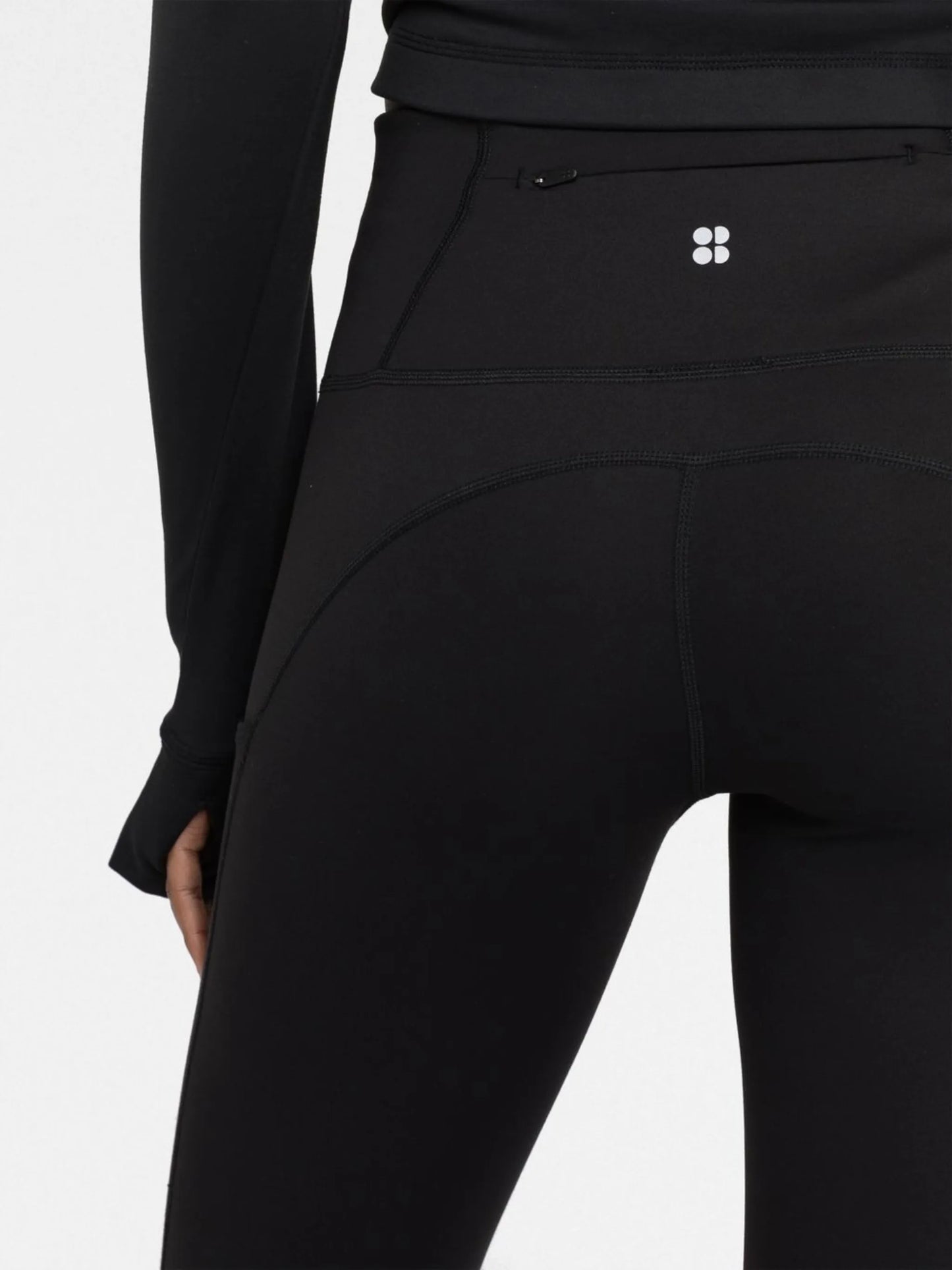 Black Therma Boost Running Leggings