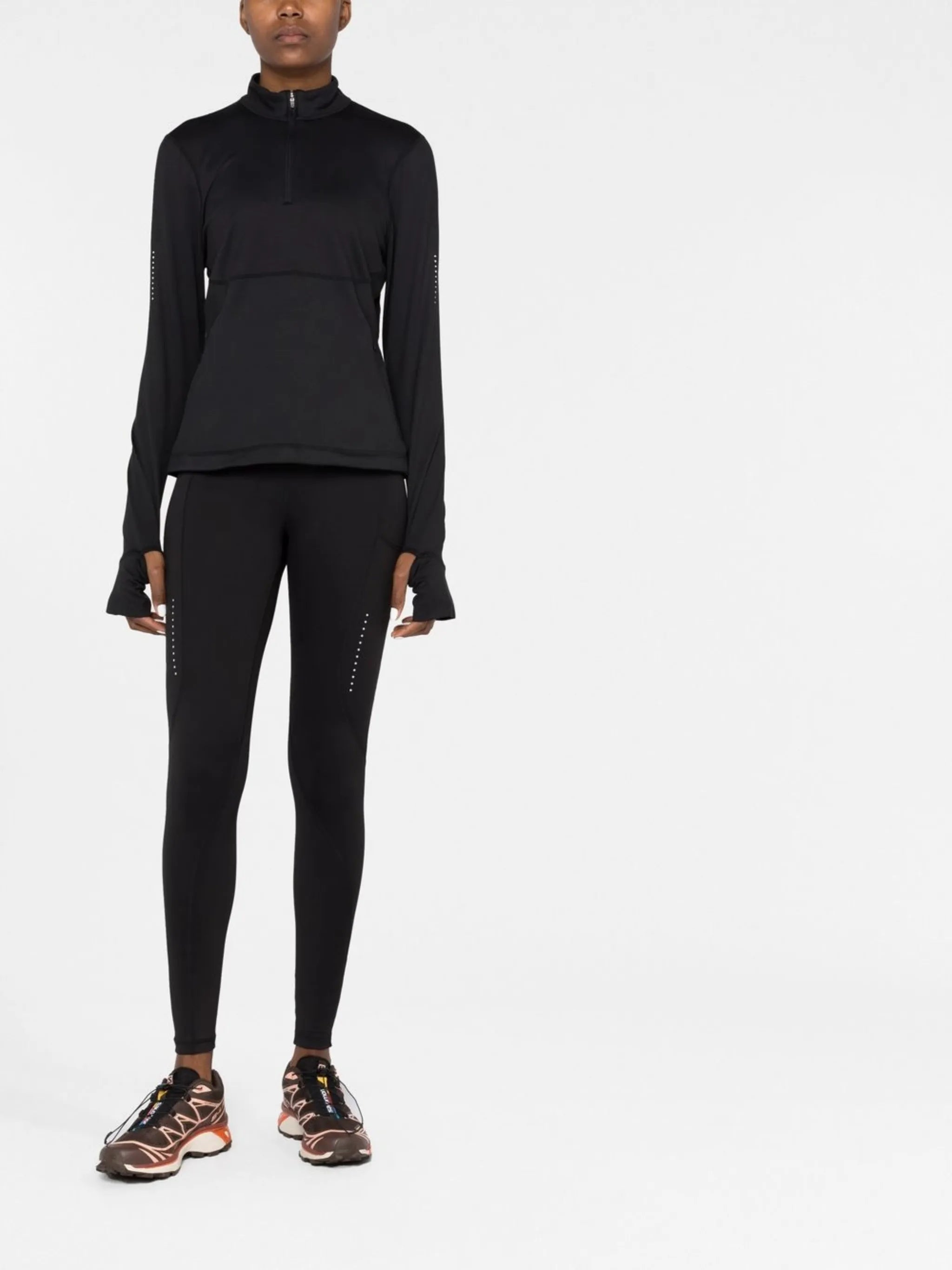 Black Therma Boost Running Leggings