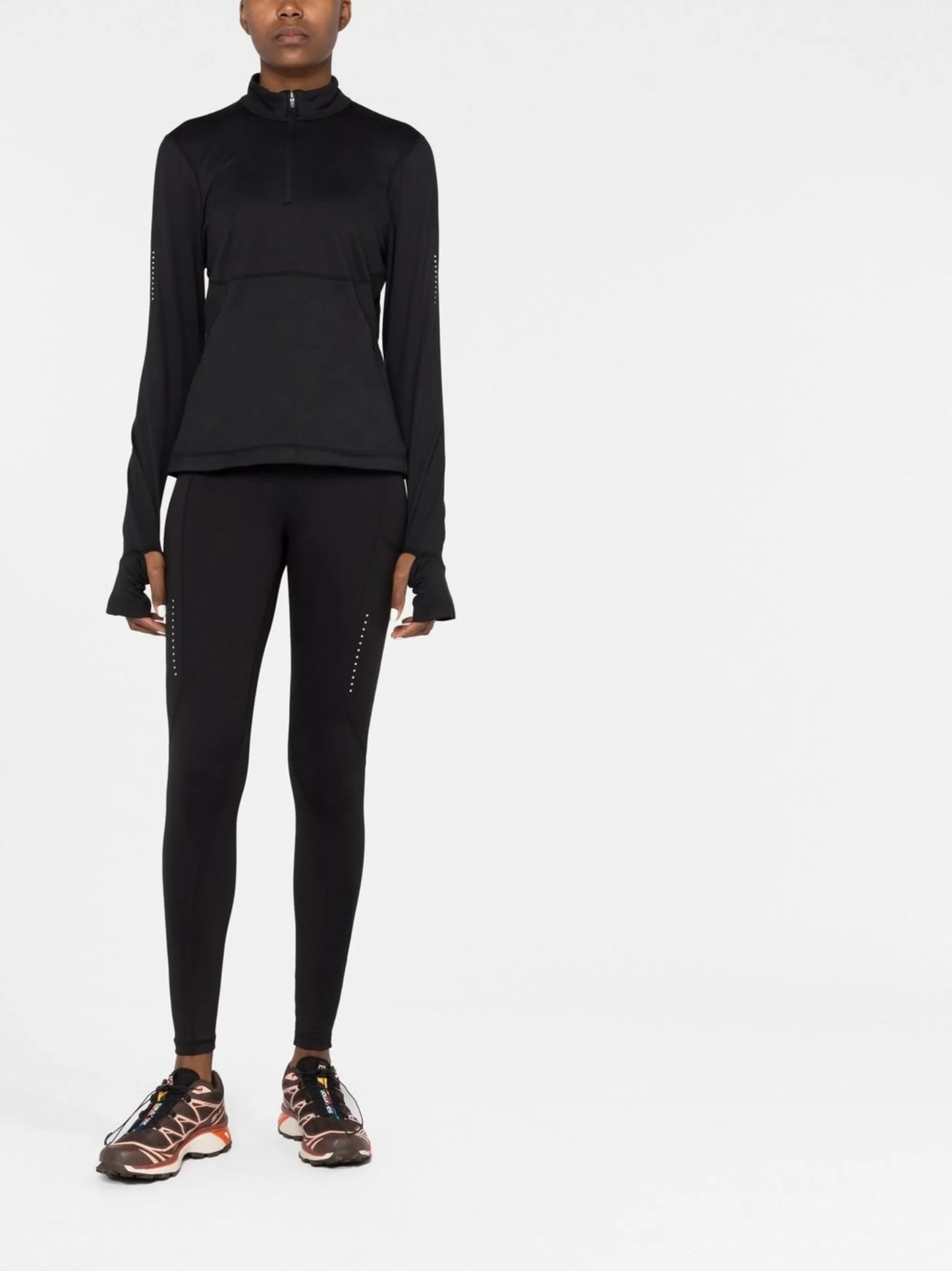 Black Therma Boost Running Leggings