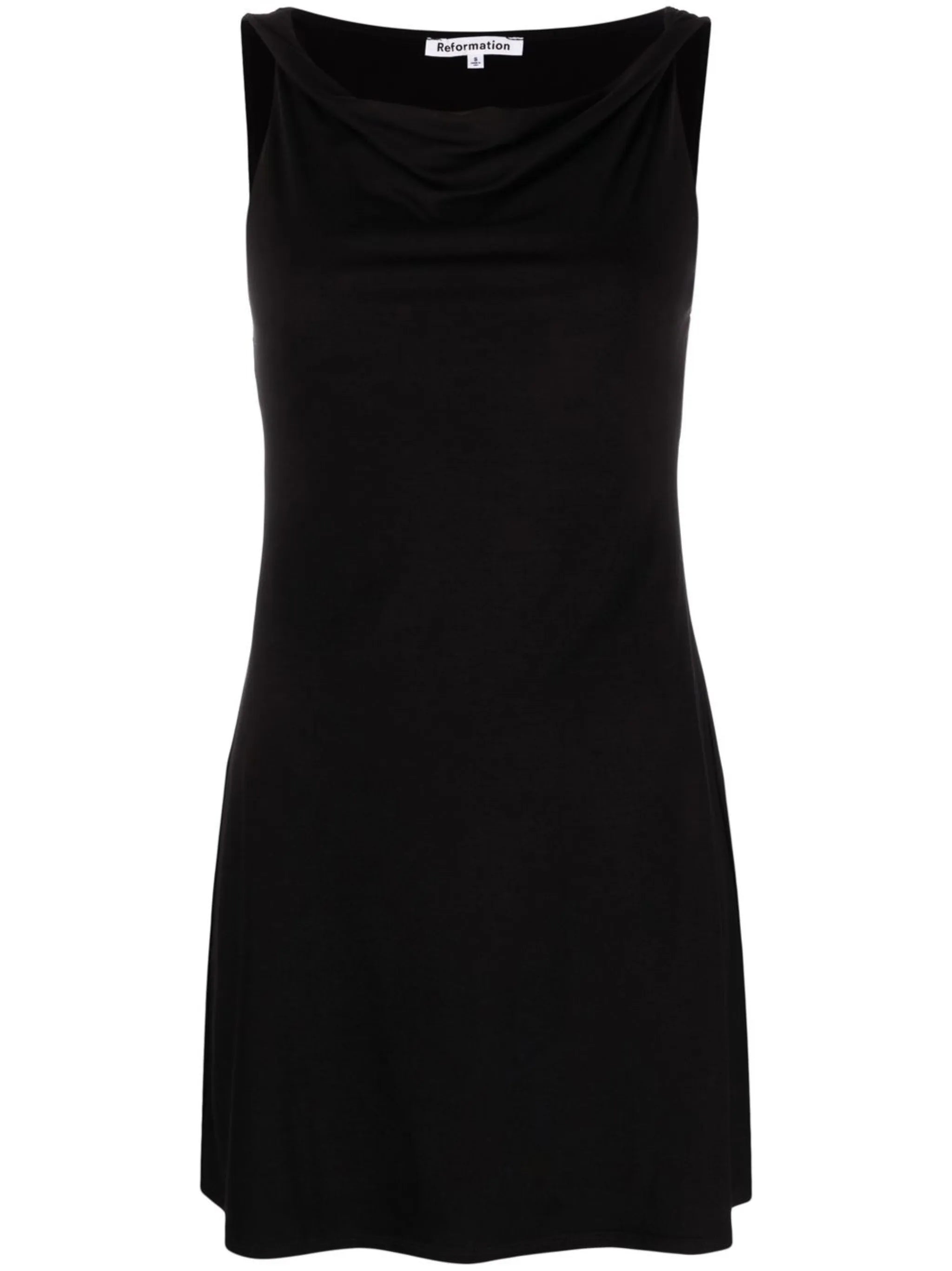 Kailea boat-neck minidress