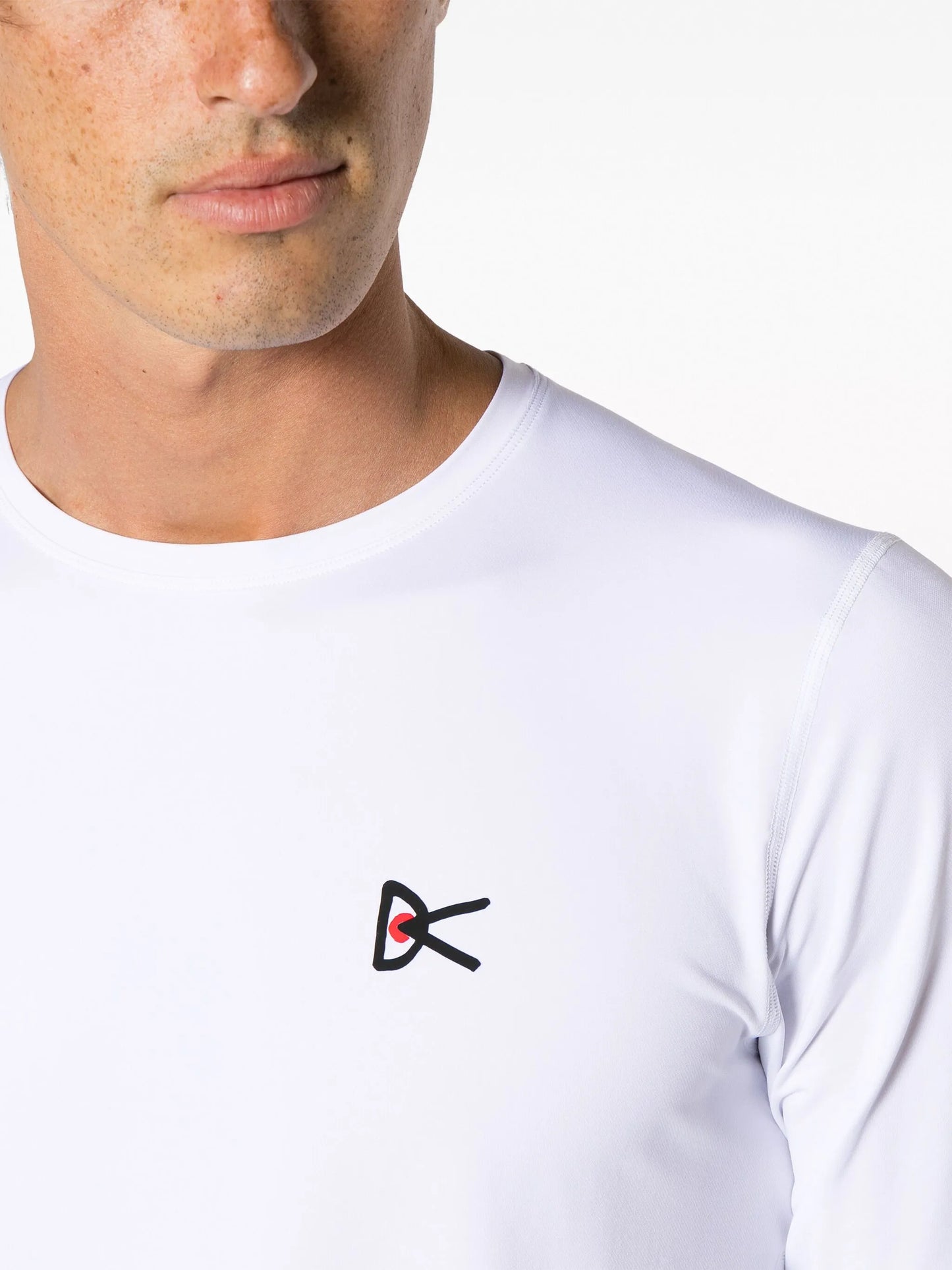 logo-print long-sleeved t-shirt