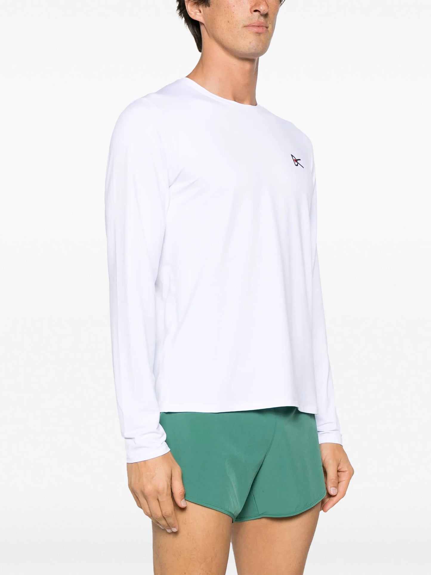 logo-print long-sleeved t-shirt