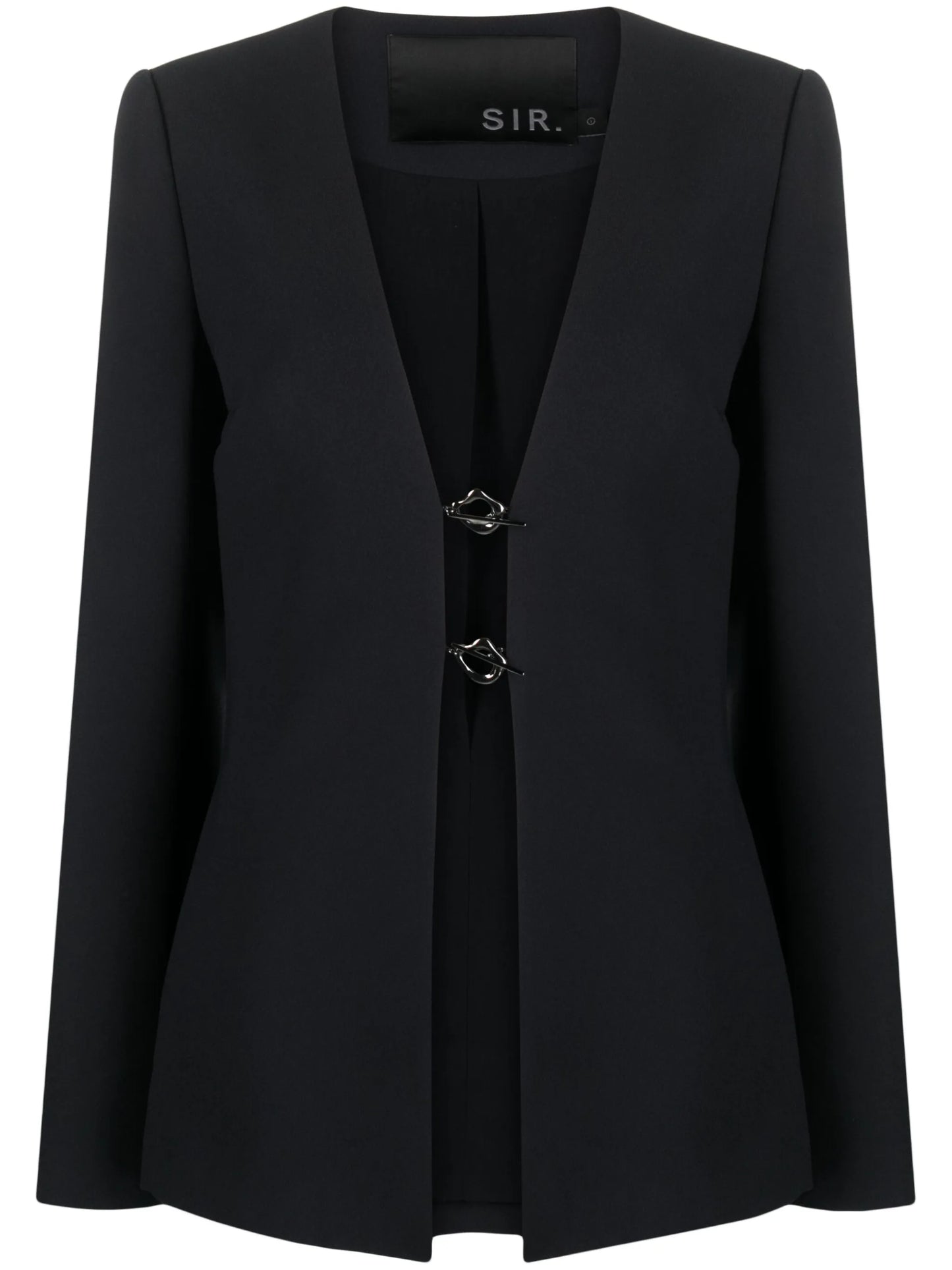 Gilles open-front blazer