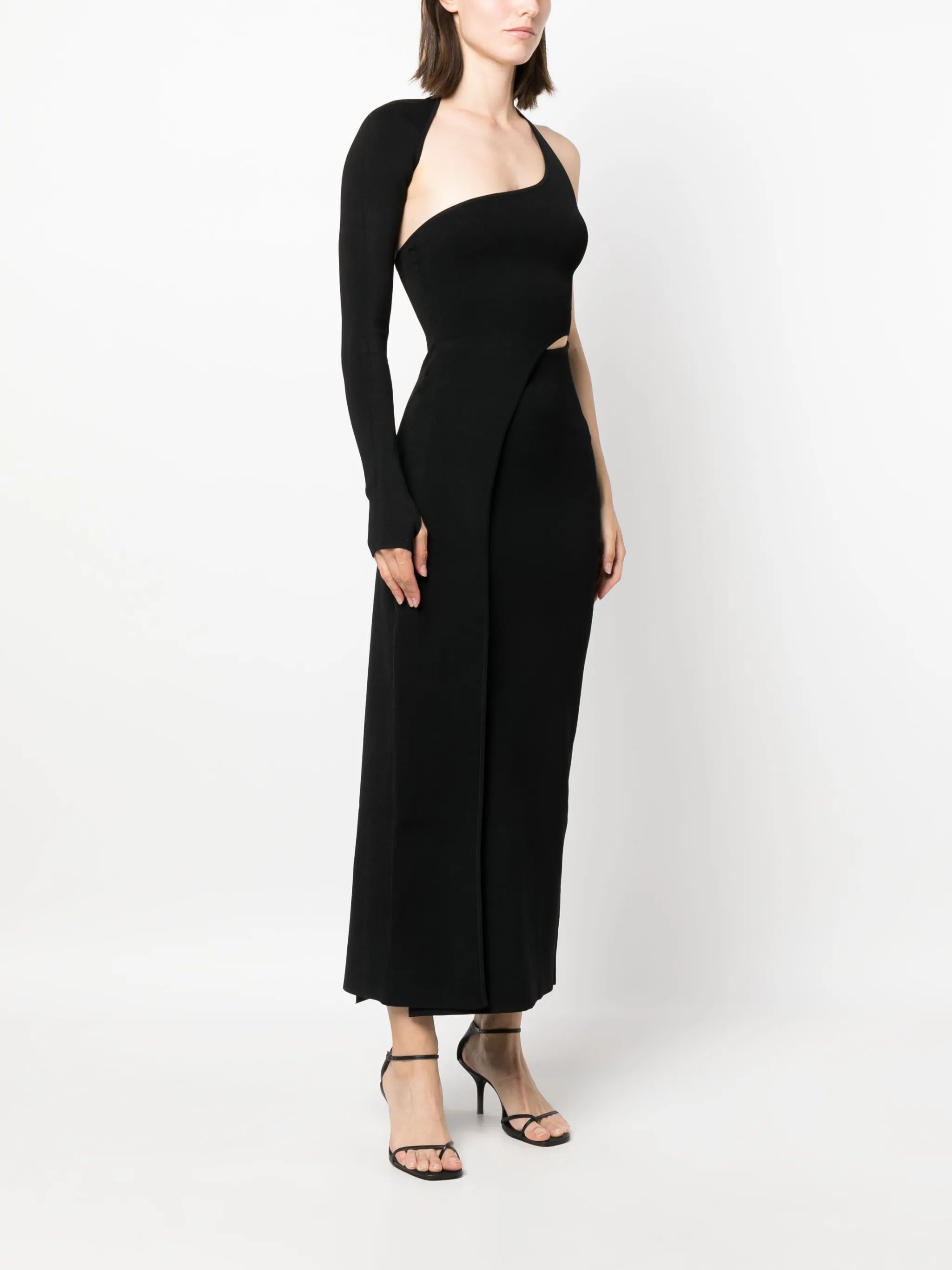 Manifesto cut-out midi dress