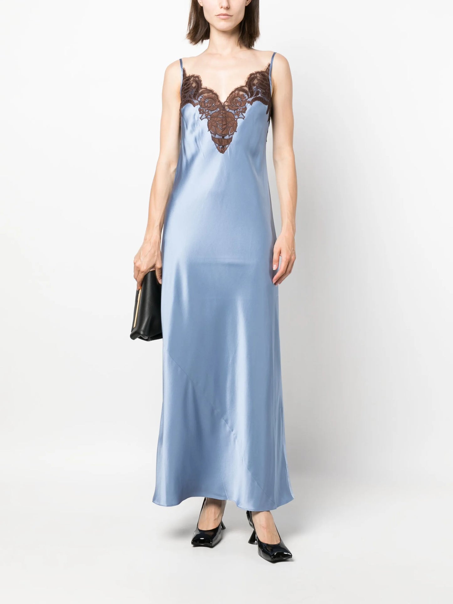 Danseurs silk slip dress