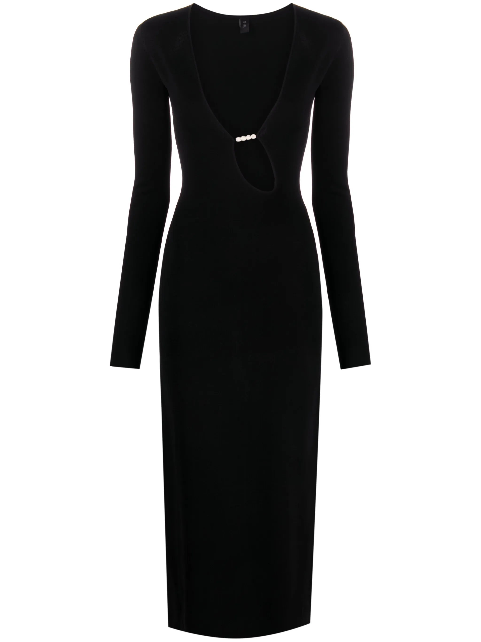 Kinetic beaded maxi dress