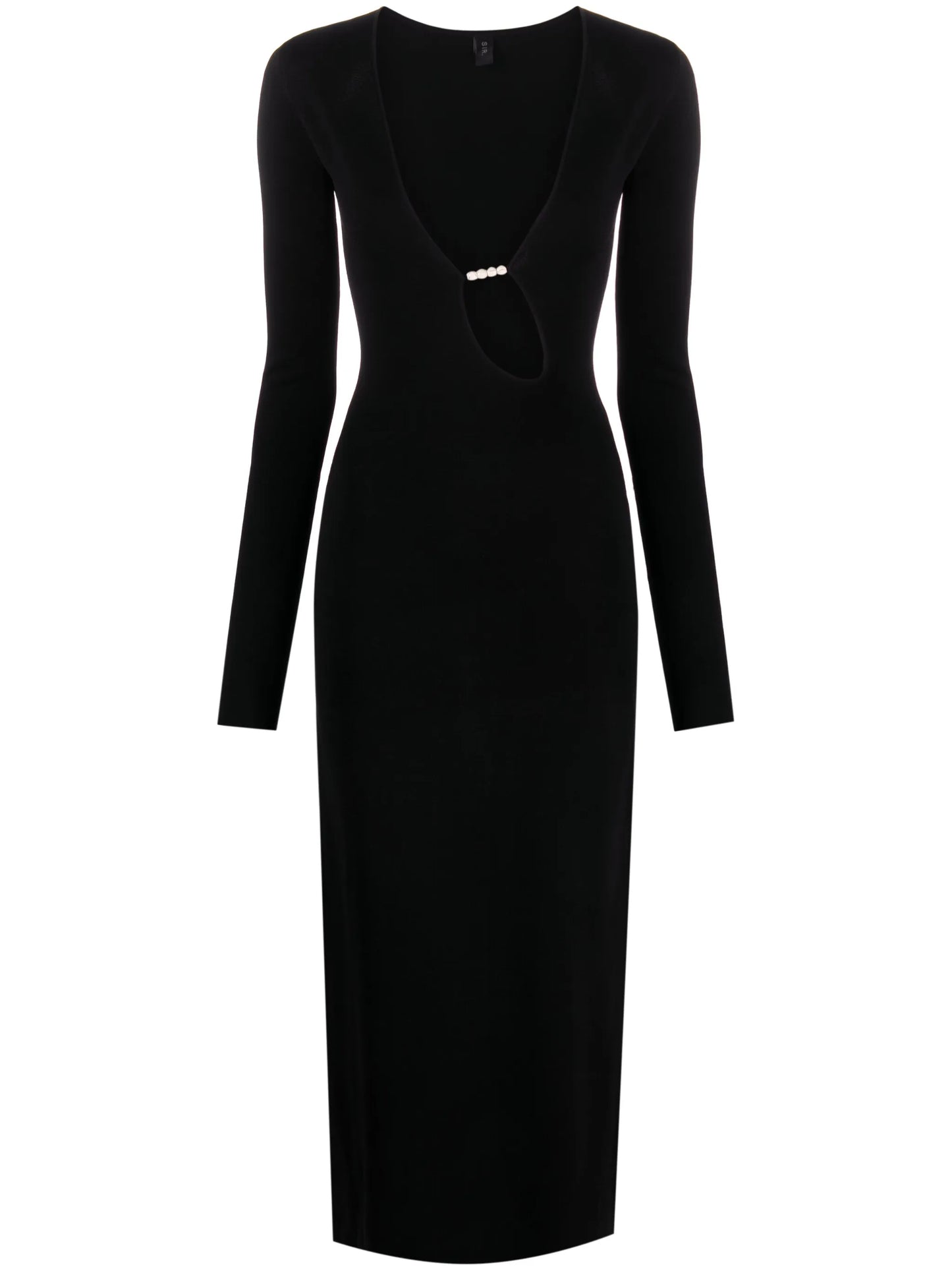 Kinetic beaded maxi dress