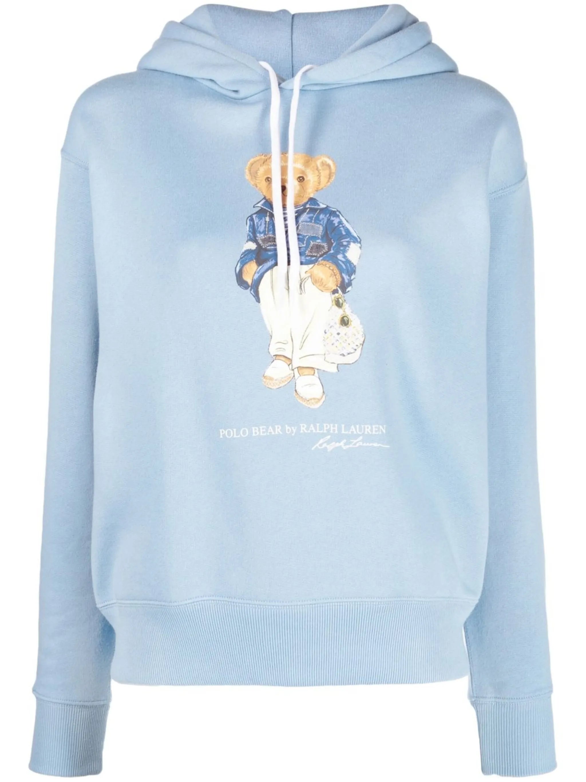 Polo Bear long-sleeve hoodie