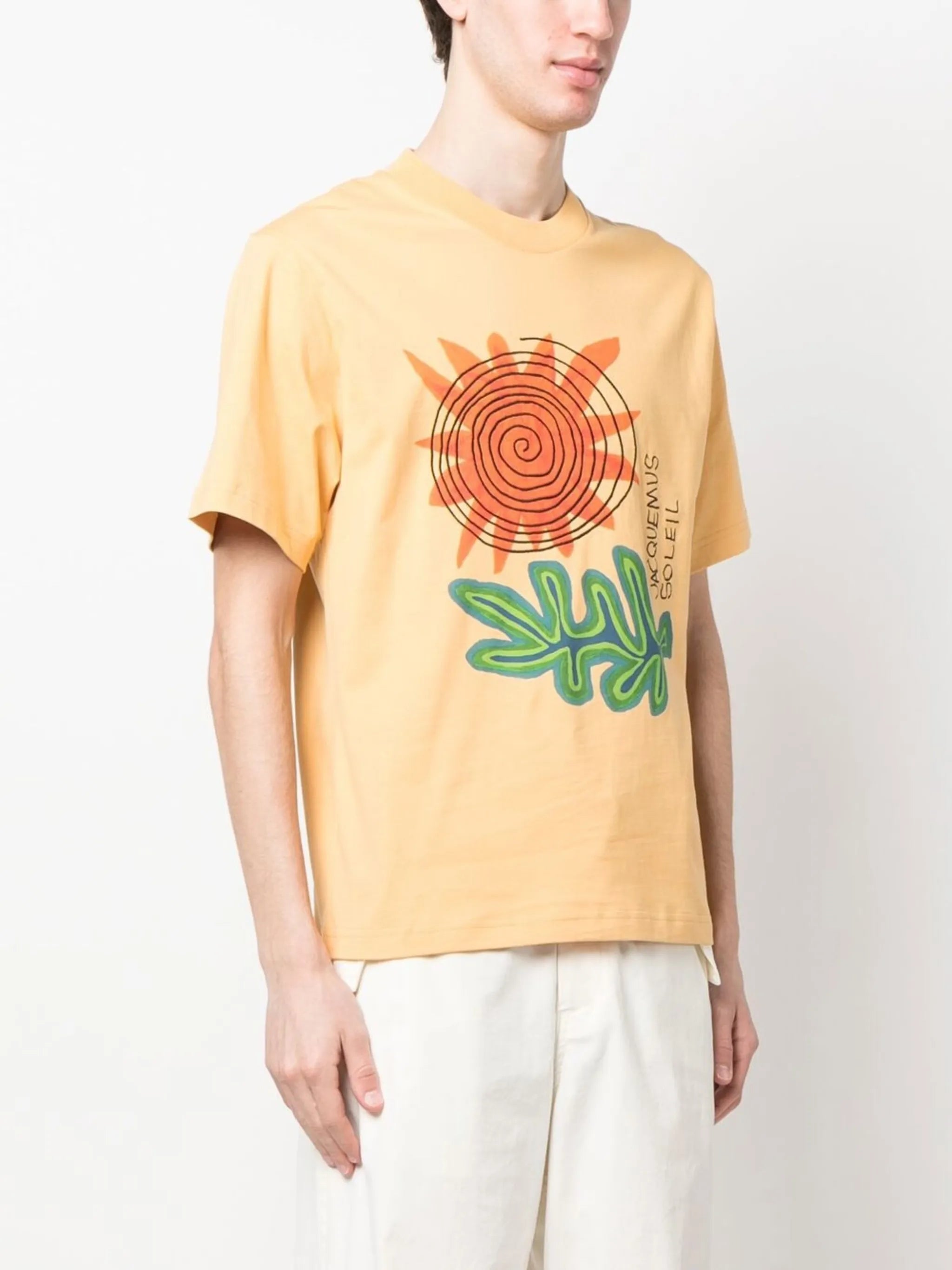 Soleil graphic-print T-shirt