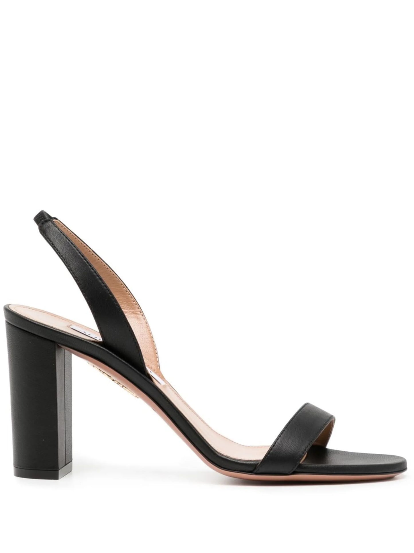 95mm open-toe leather sandals