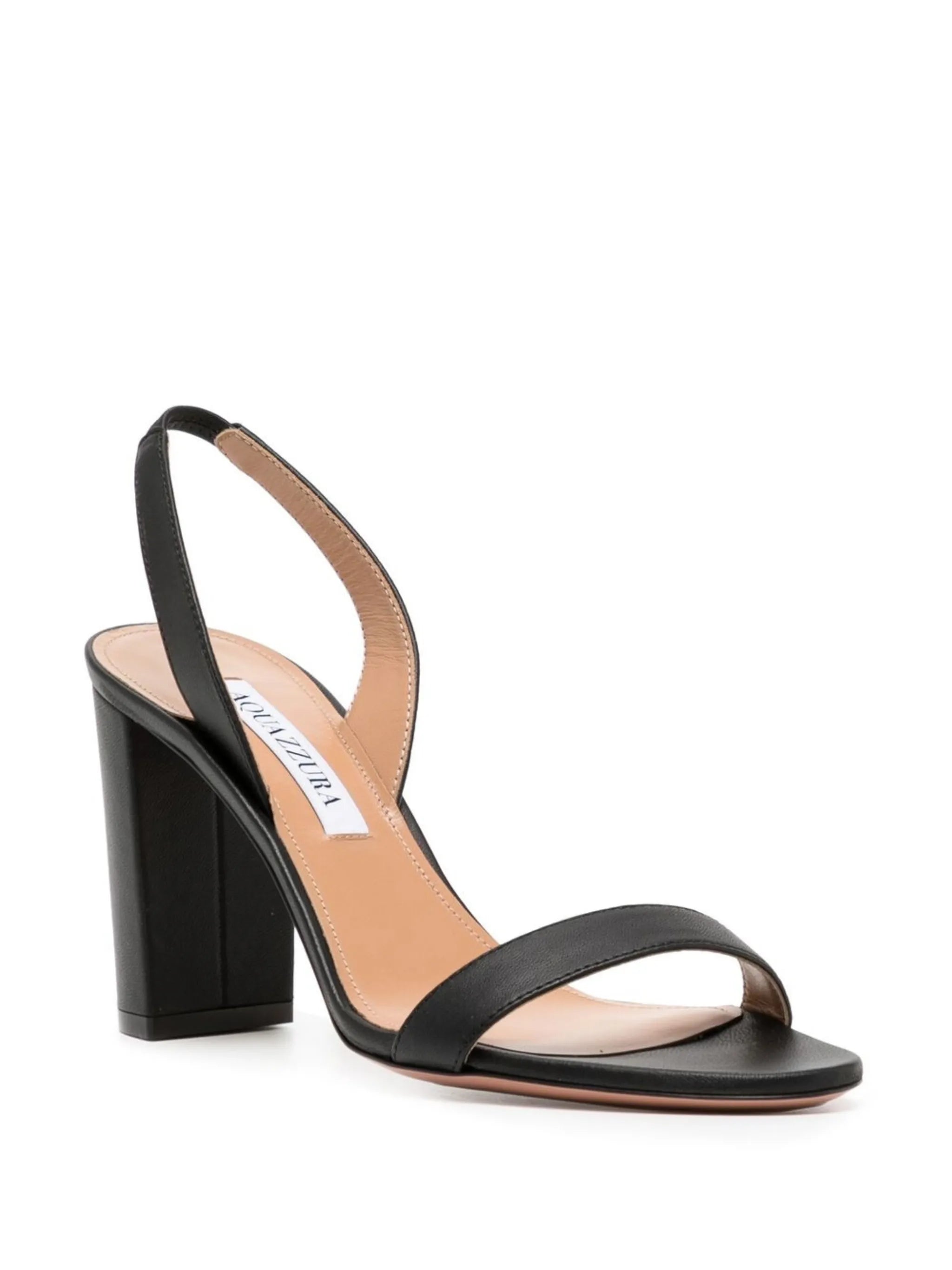 95mm open-toe leather sandals