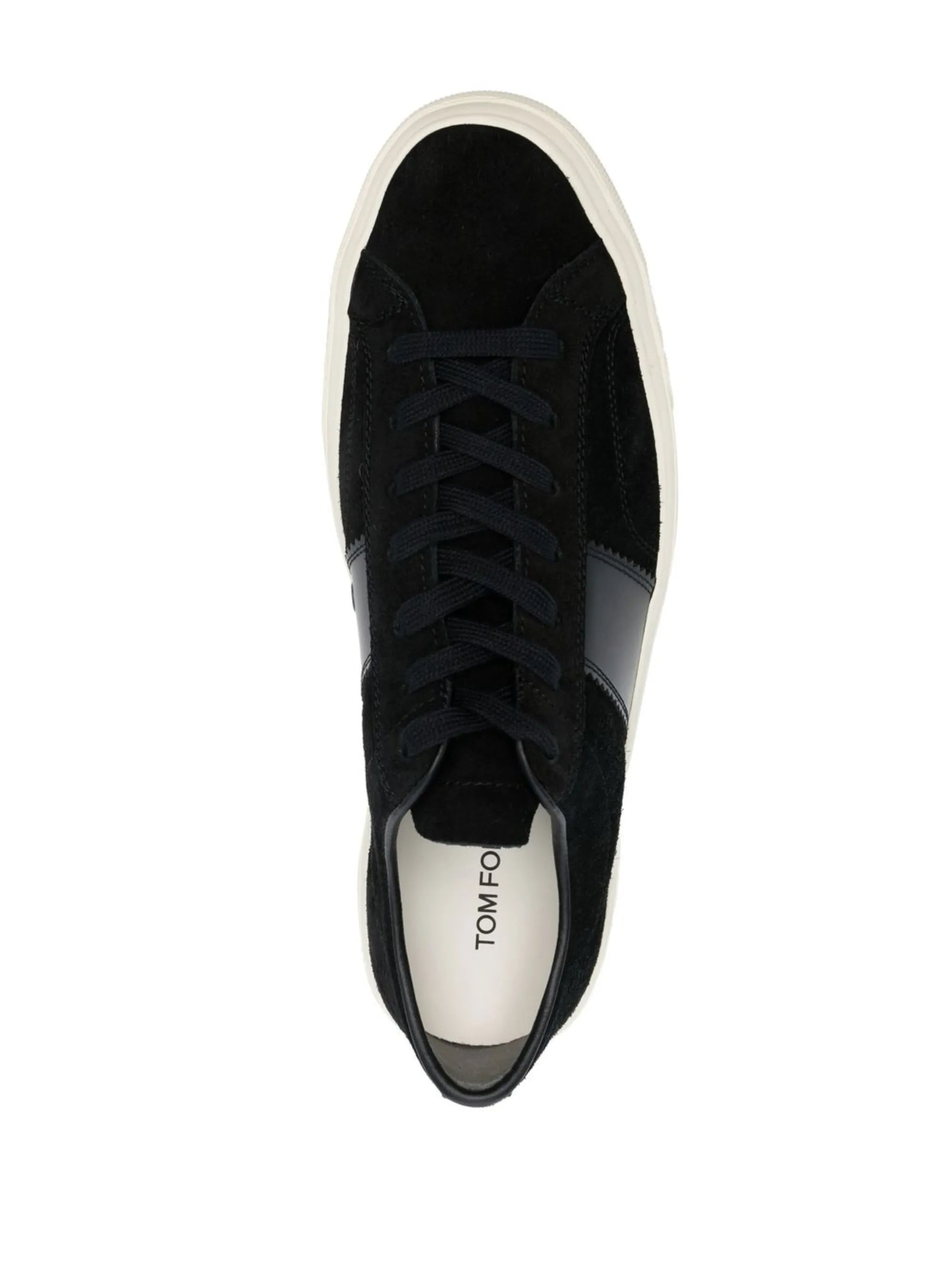logo-print low-top sneakers