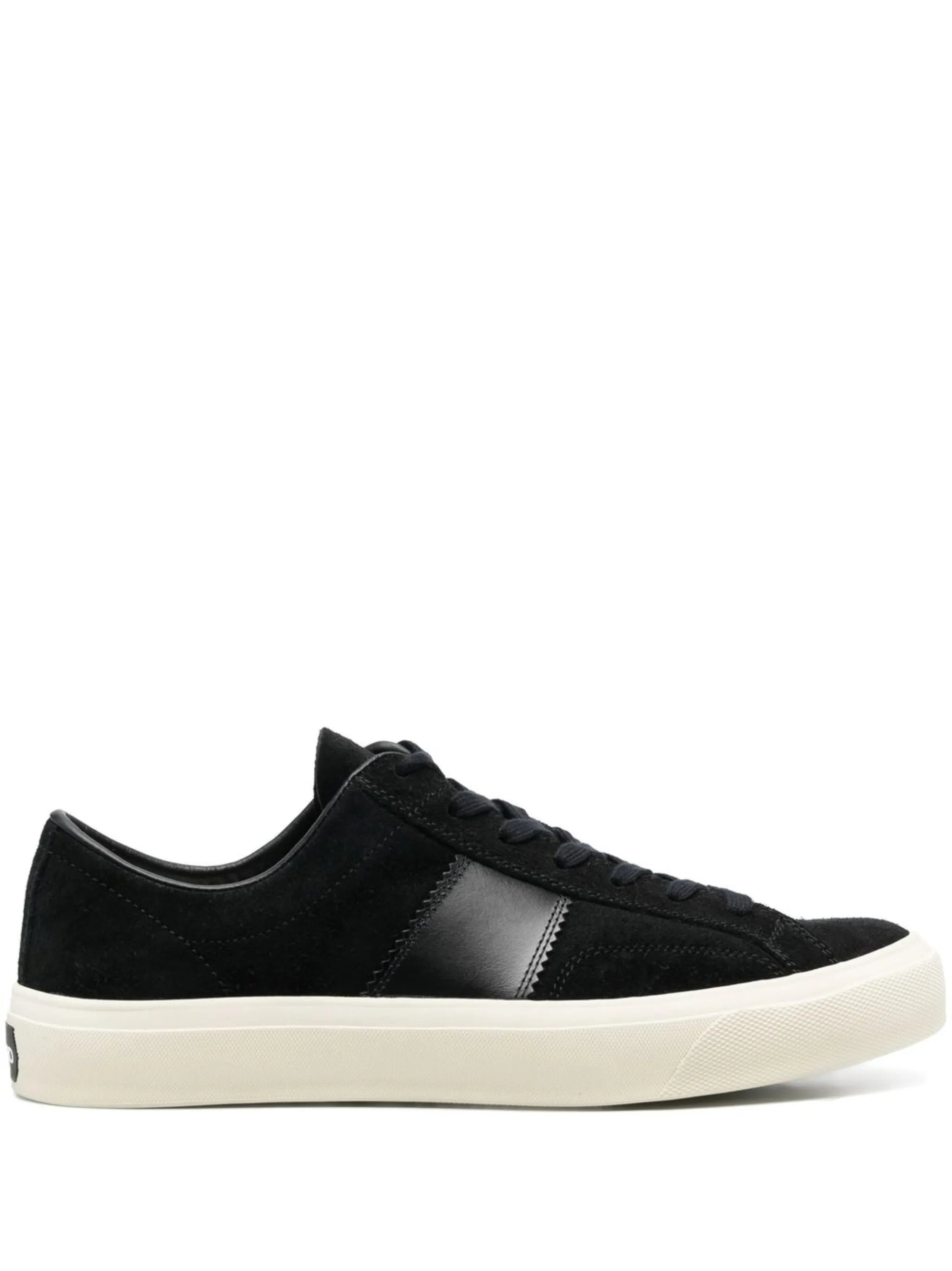 logo-print low-top sneakers