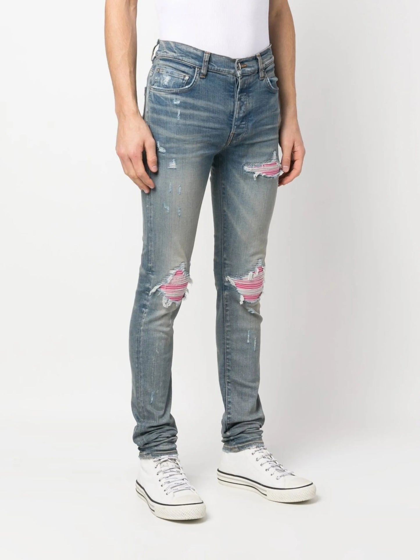ripped skinny jeans